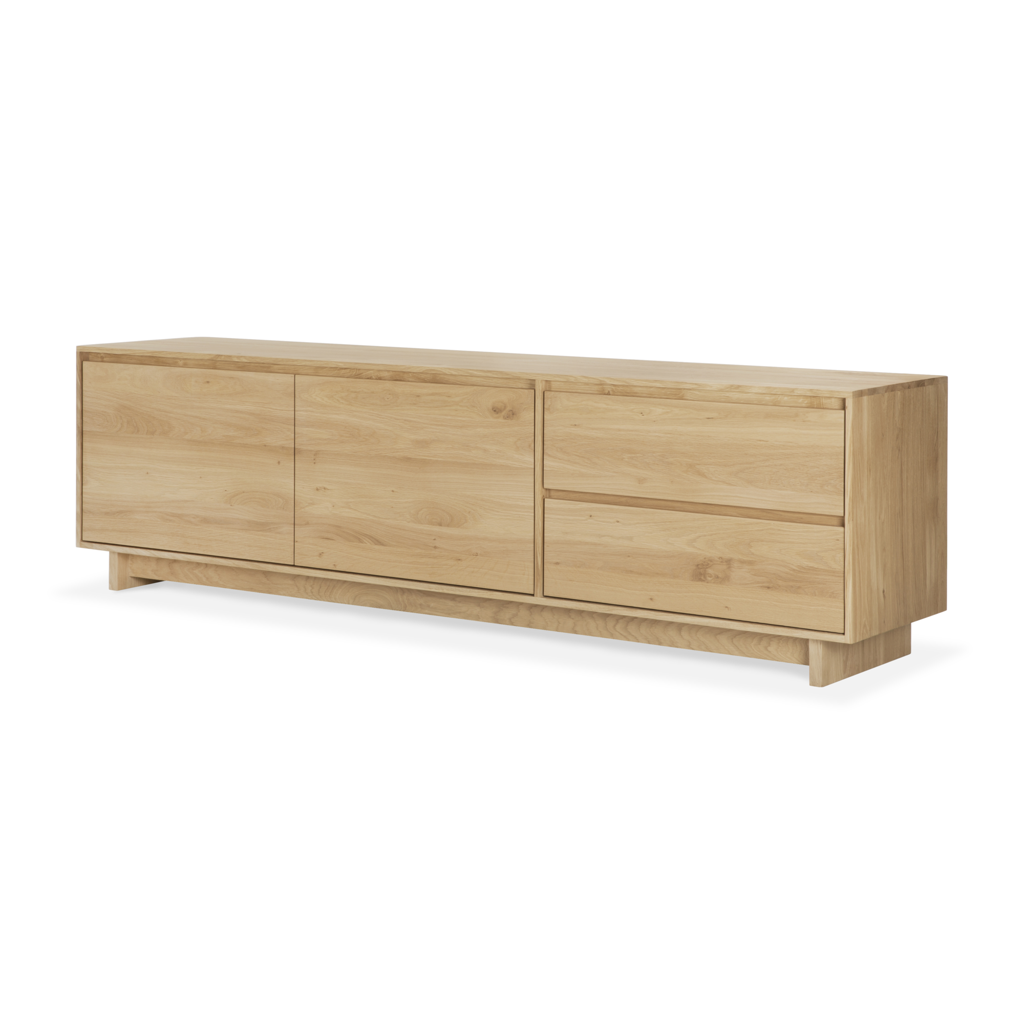 Tv-meubel Wave eiken 210 cm