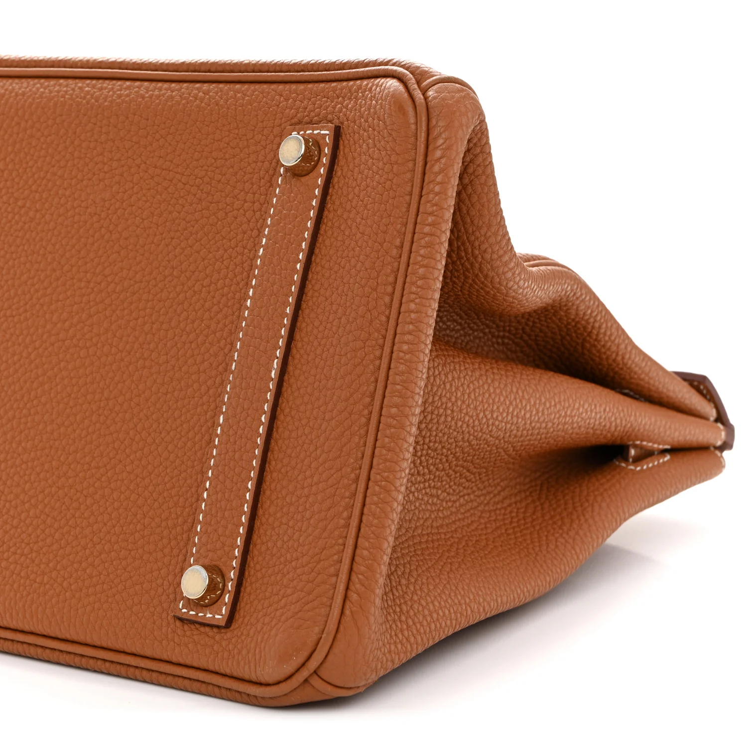 Taurillon Clemence Birkin 35 Gold - Top Club