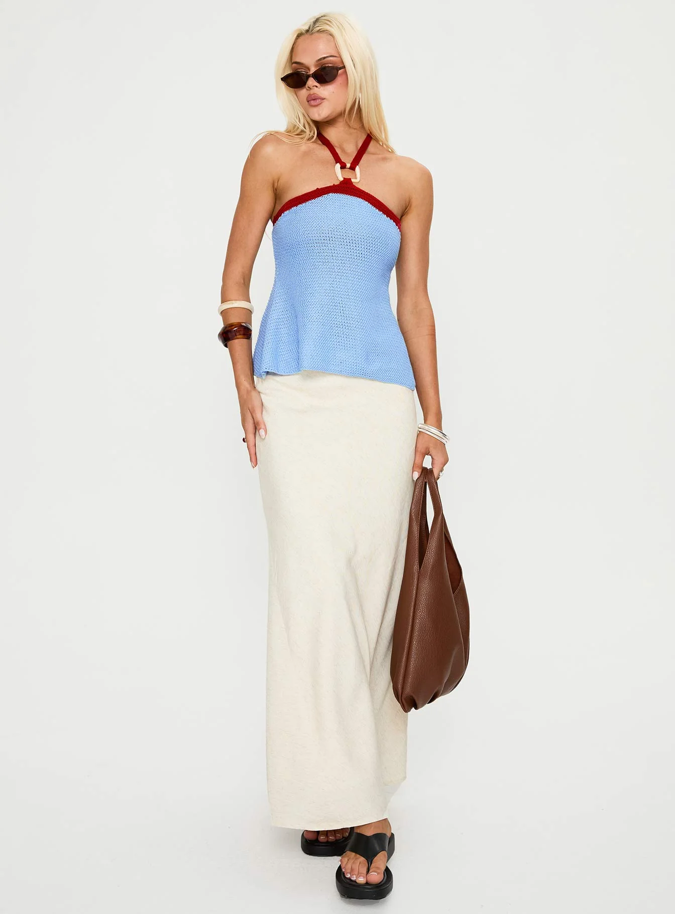 Contradiction Hardware Detail Top Blue