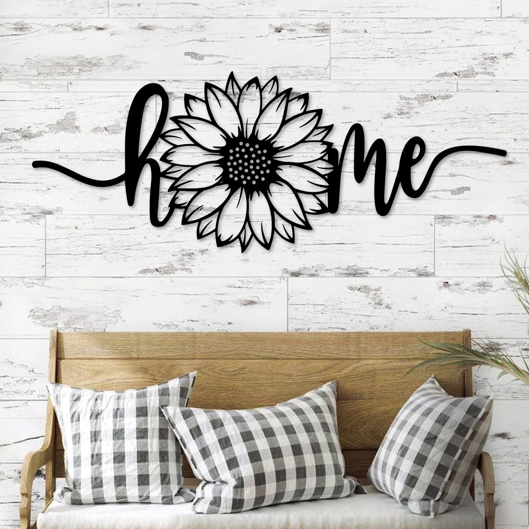 Sunflower Home Metal Wall Art - Alvarez Pro Painting LLC