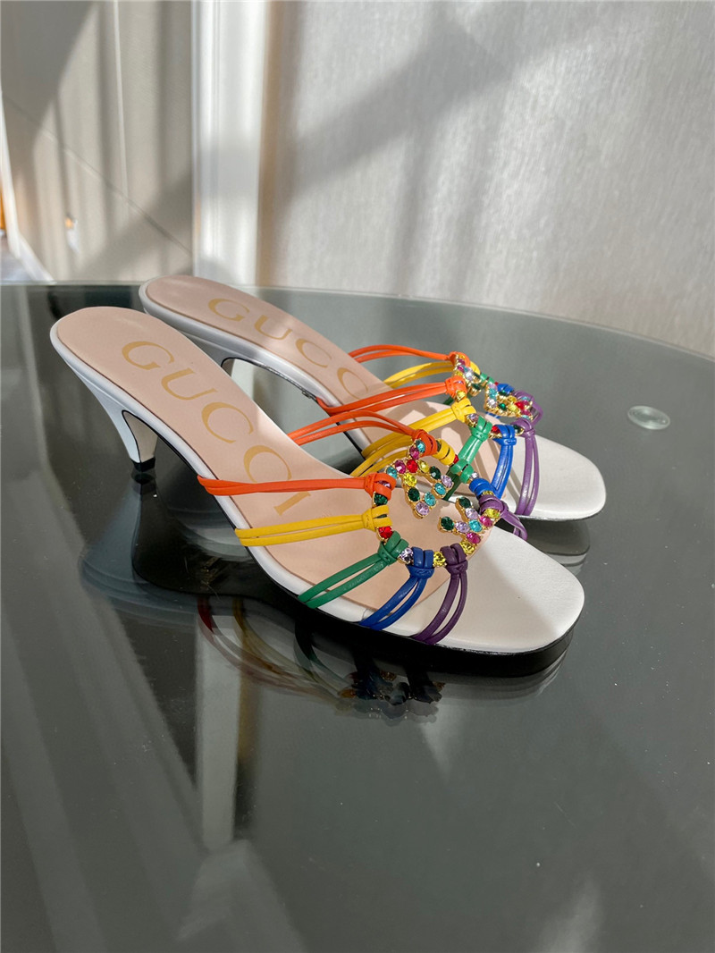 gucci new crystal embellished sandals and slippers - Sneaker Replica Workshop