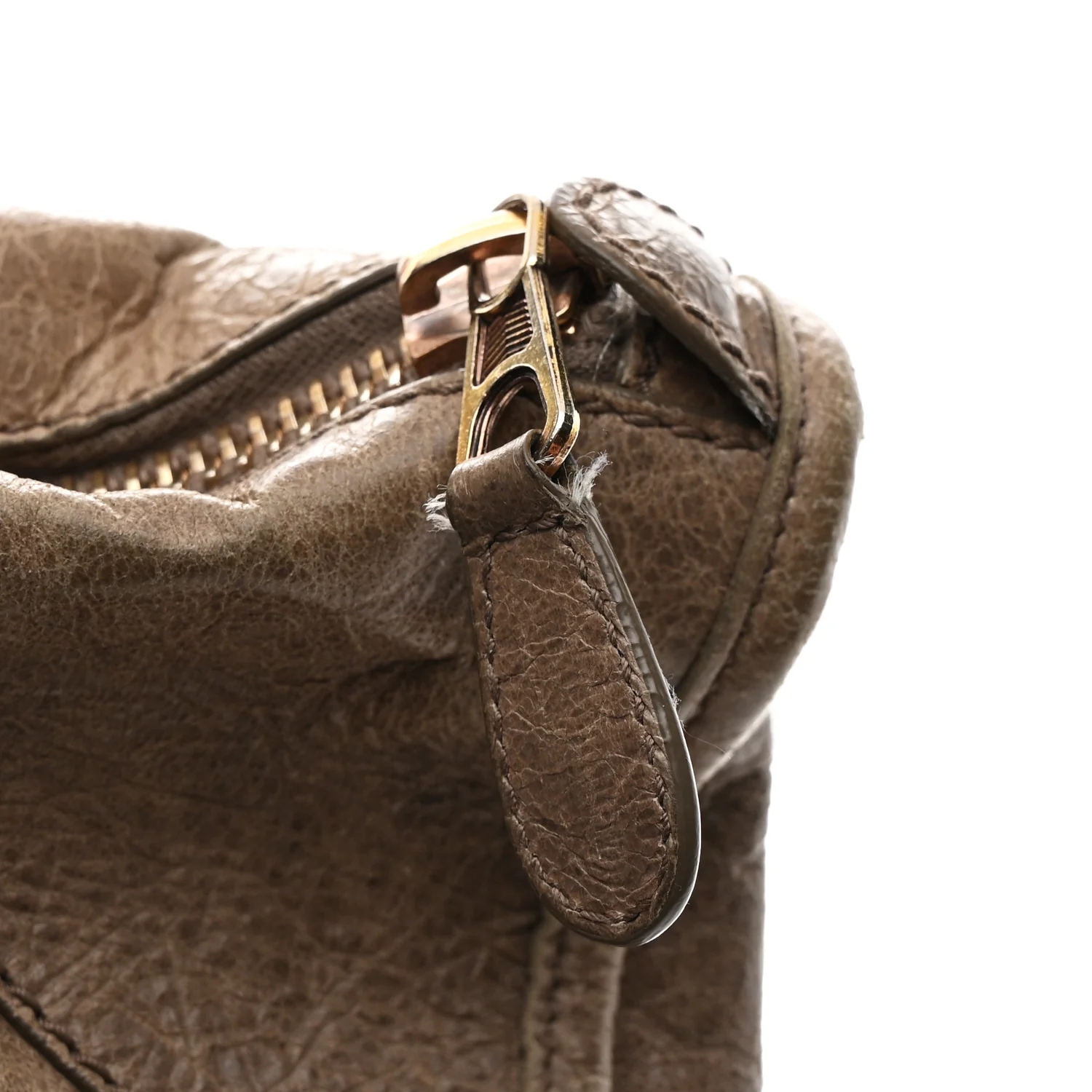 Agneau Giant 12 Rose Gold Hardware Work Gris Poivre - Top Club