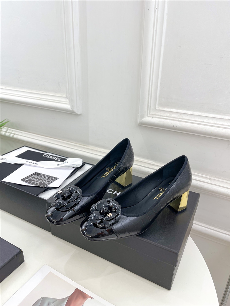 Chanel catwalk style camellia shoes - Sneaker Replica Workshop