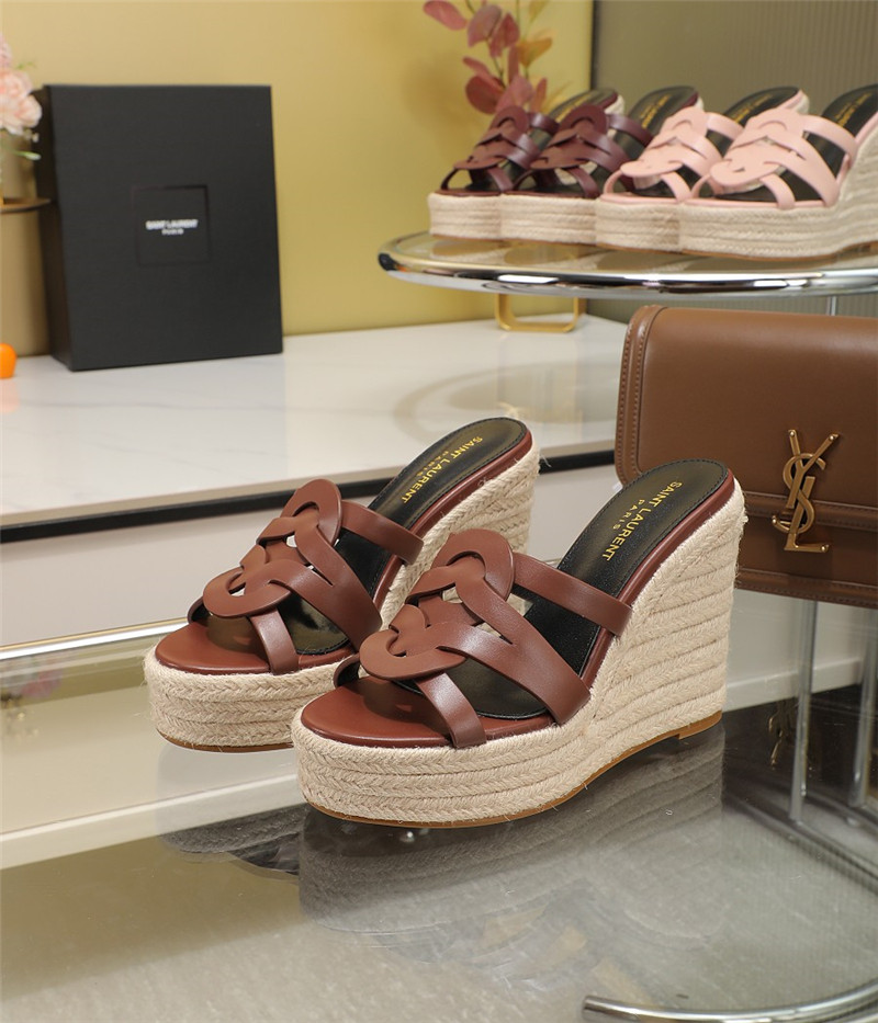 YSL High Platform Slippers - Sneaker Replica Workshop