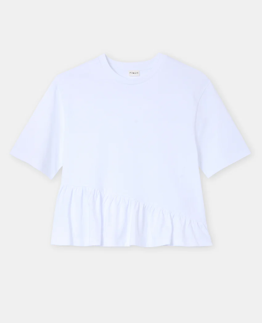 Pimkie T-shirt avec volant asymétrique