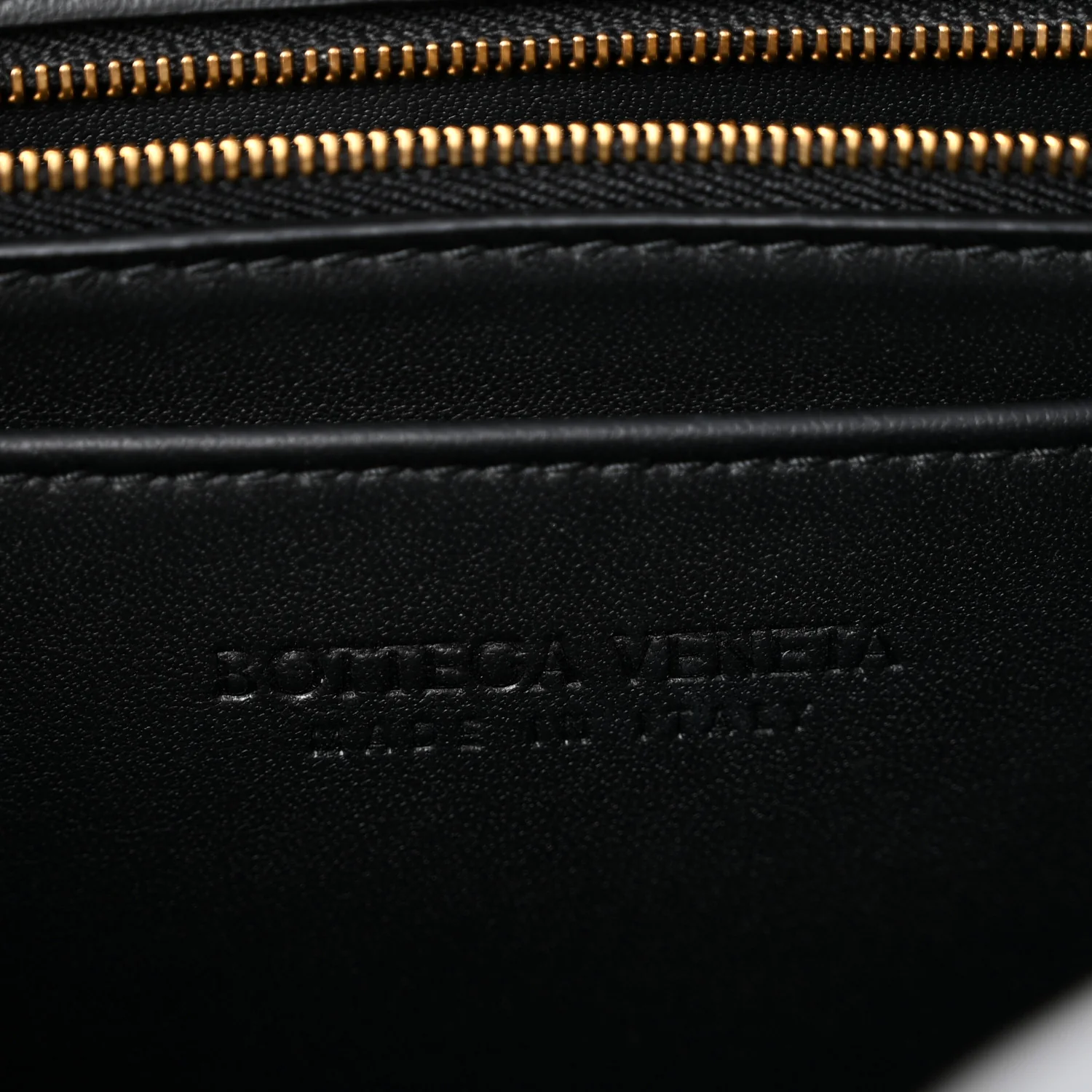 Nappa Intrecciato Small East West Andiamo Shoulder Bag Black - Top Club