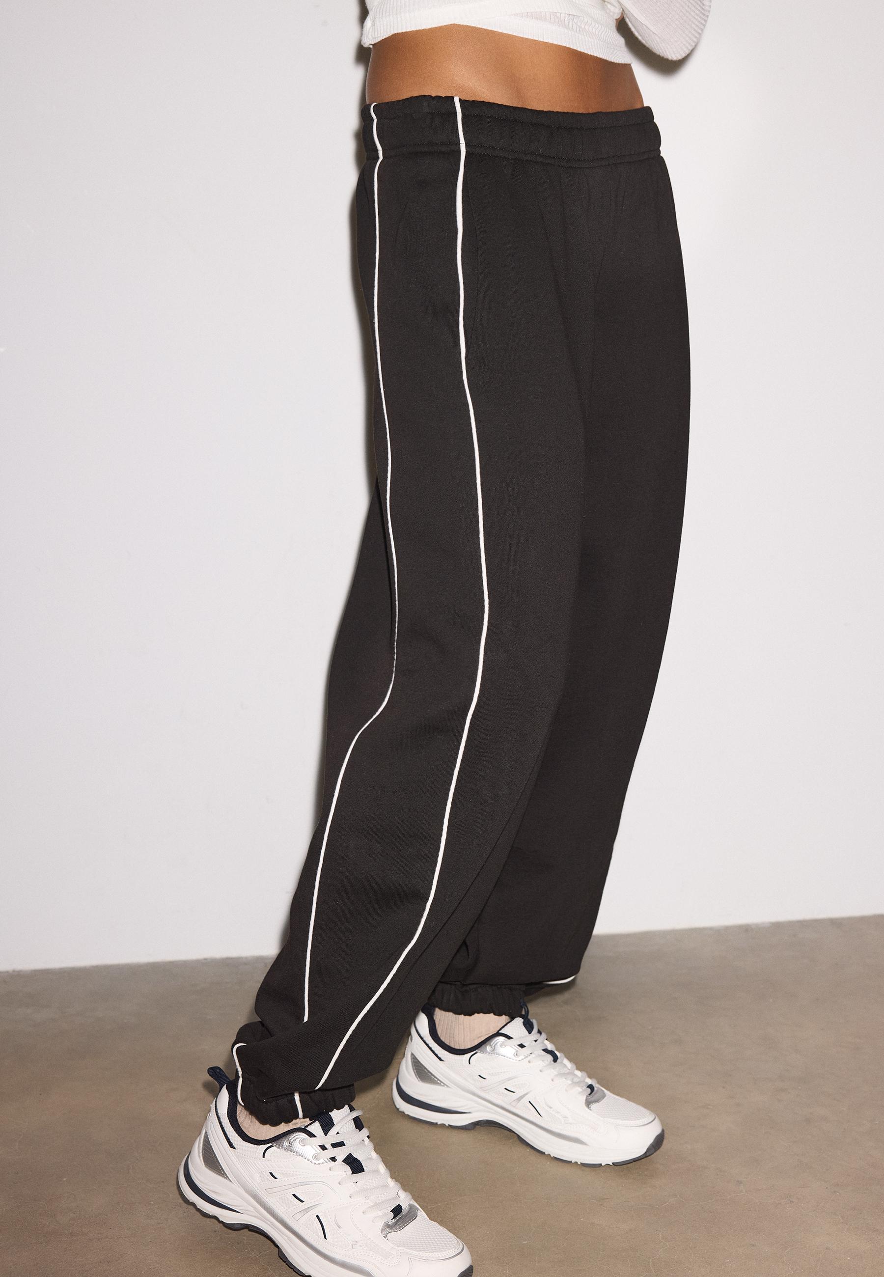 PIPING JOGGER TROUSERS
