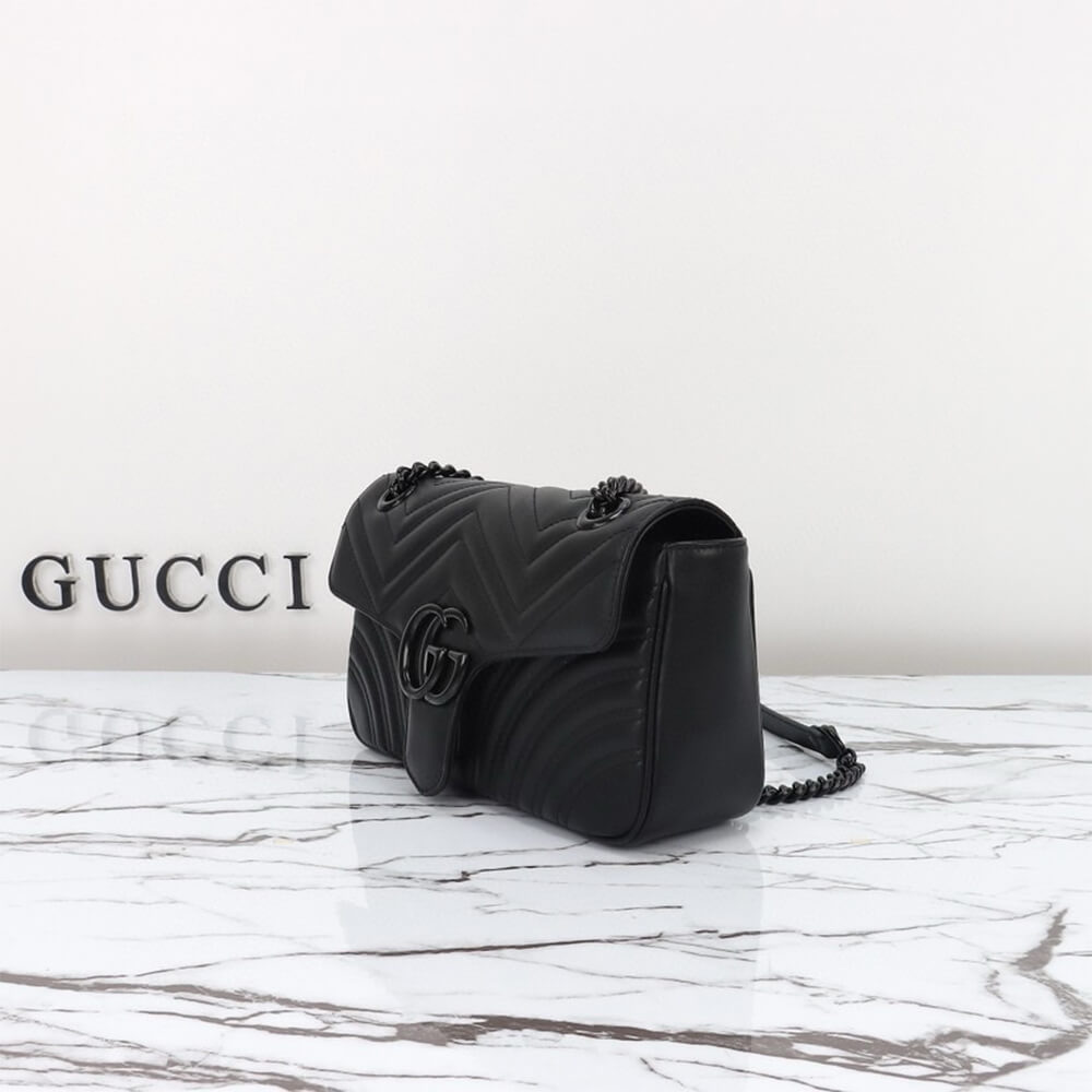 GG Marmont small matelasse shoulder bag - Top Club