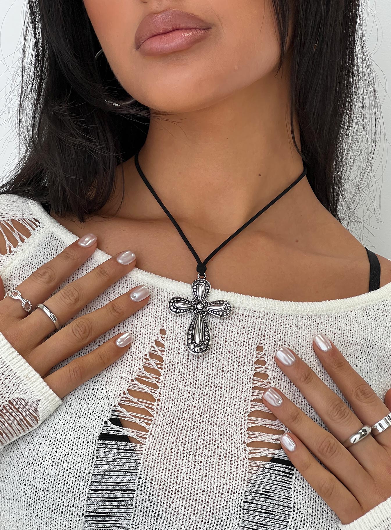 Loni Necklace Silver