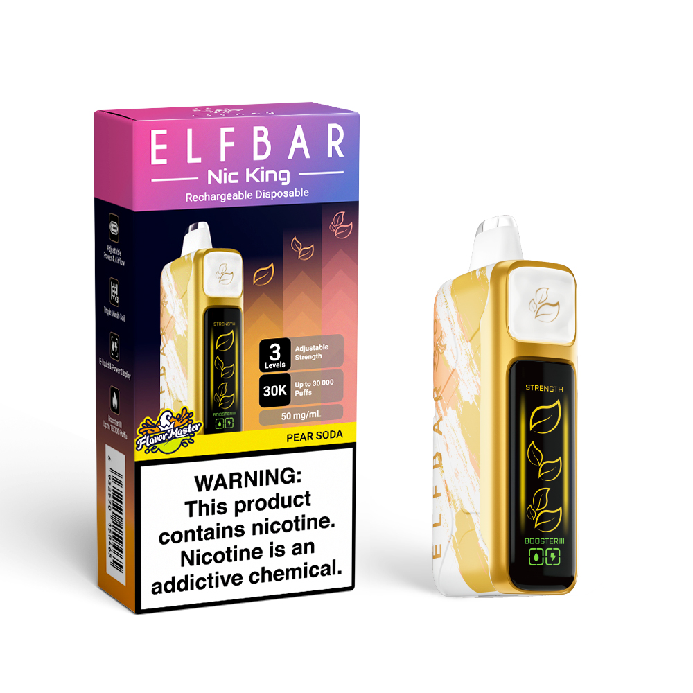 ELFBAR NIC KING 30K Rechargeable Disposable Vape (All Flavours)