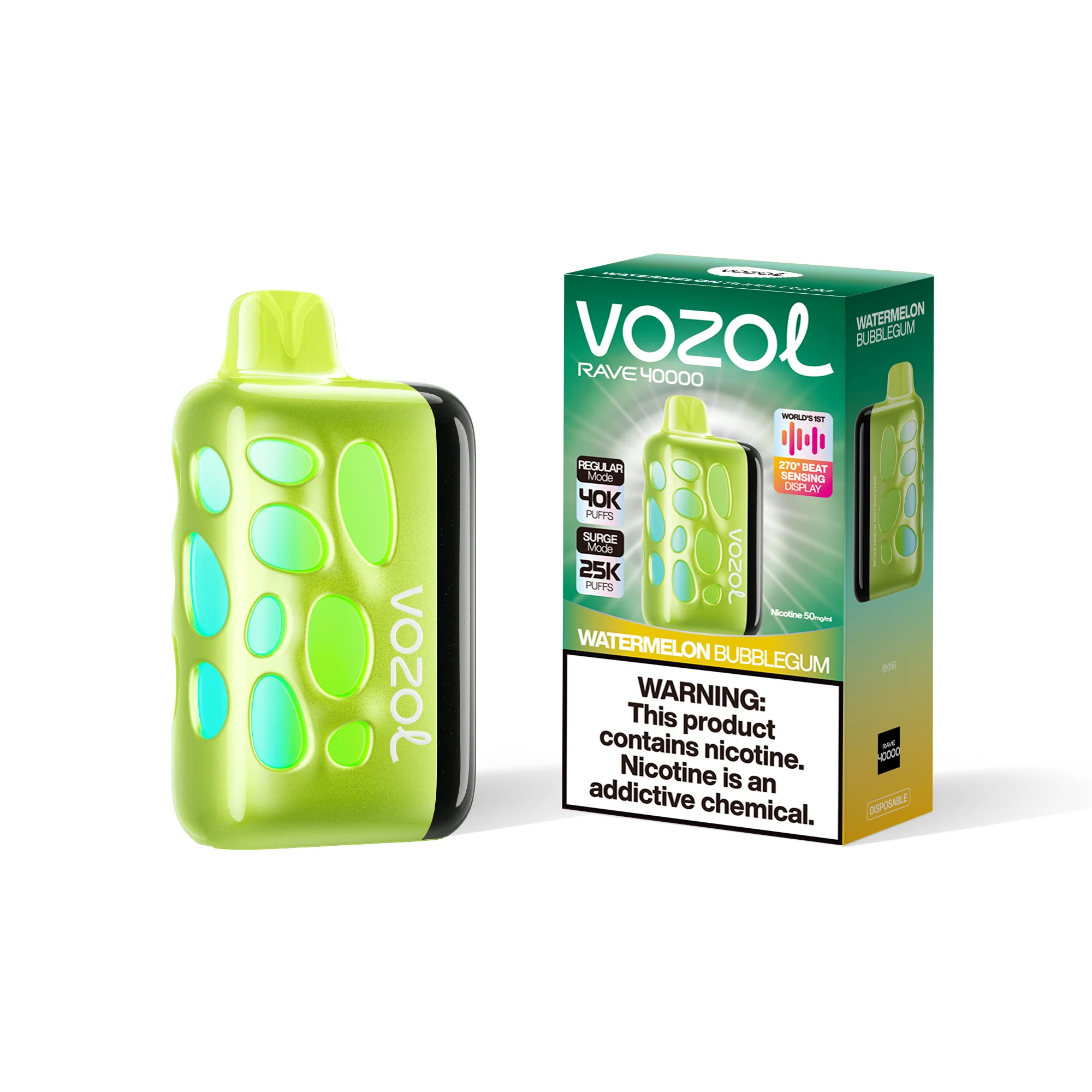 VOZOL RAVE 40K Disposable Vape (All Flavours)