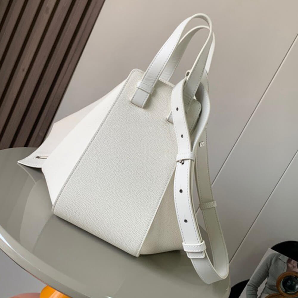 Small Hammock bag in soft grained calfskin(HIGH-END GRADE) - Top Club