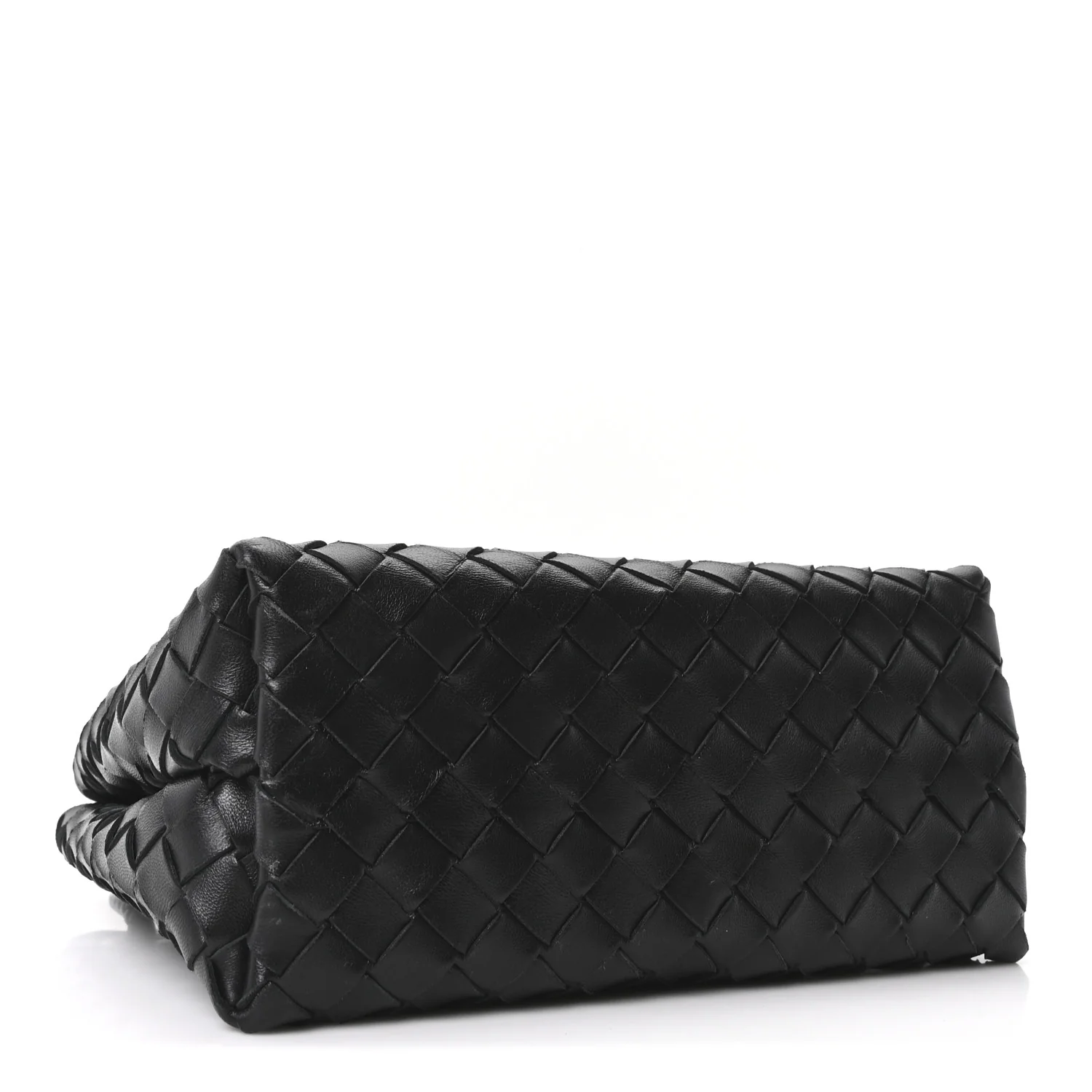 Nappa Intrecciato Small Andiamo Shoulder Bag Black - Top Club