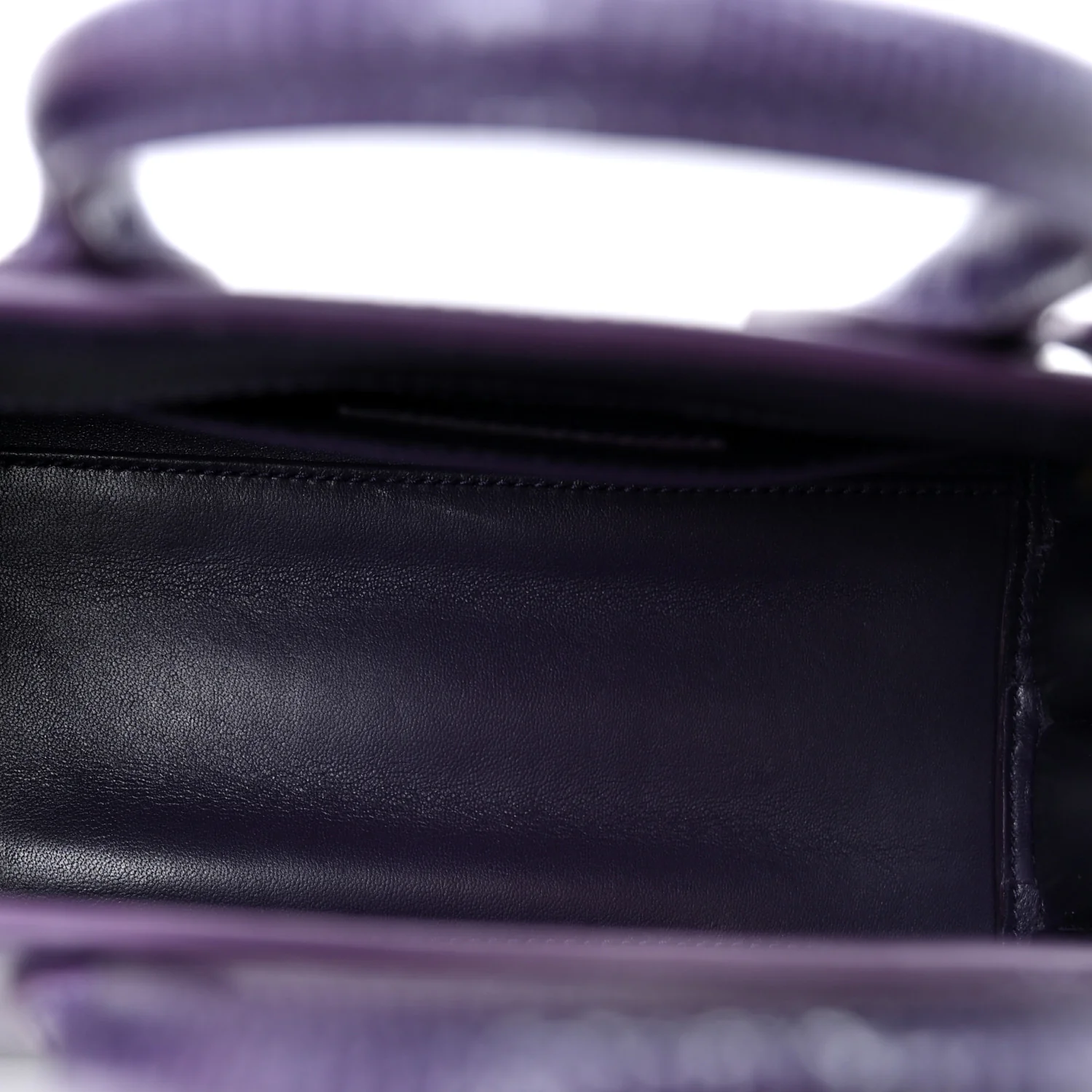 Lizard Calfskin Embossed Nano Sac De Jour Bright Bright Lilas - Top Club