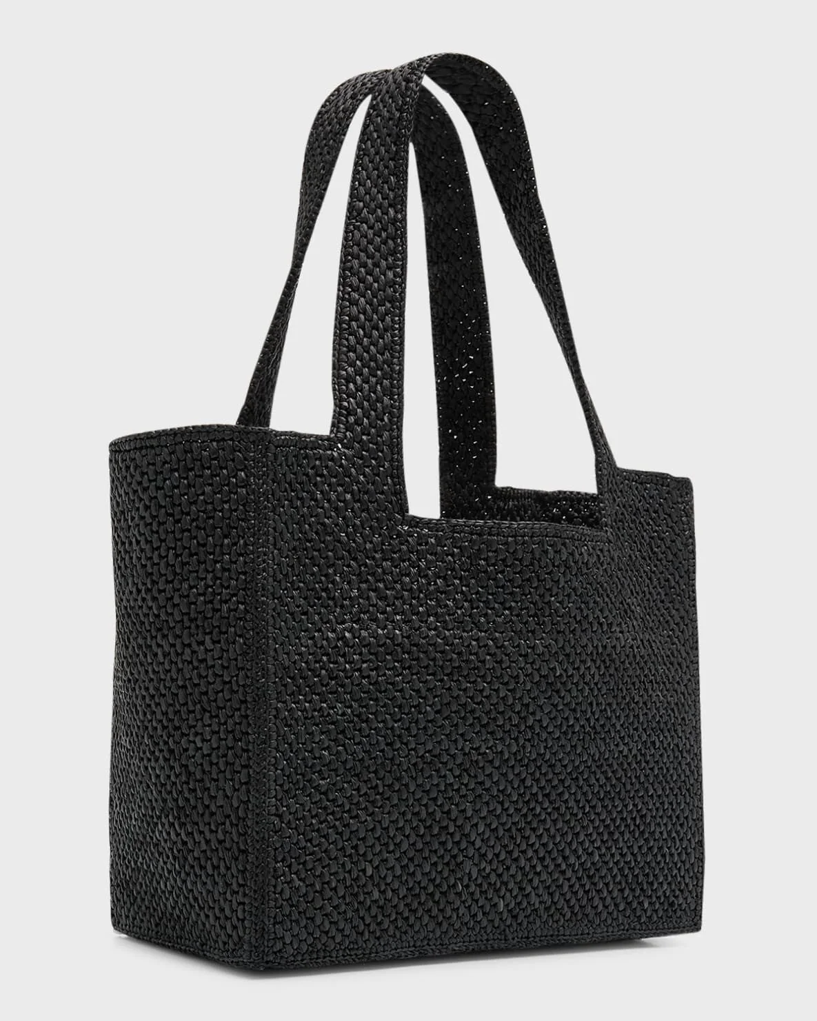 SAINT LAURENT Hobo YSL Shoulder Bag in Raffia - Top Club