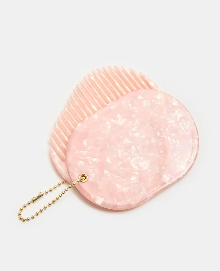 Pimkie Déco de sac avec peigne et miroir