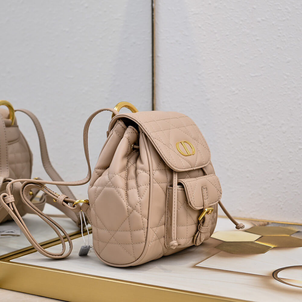 Small Dior Caro Backpack - Top Club