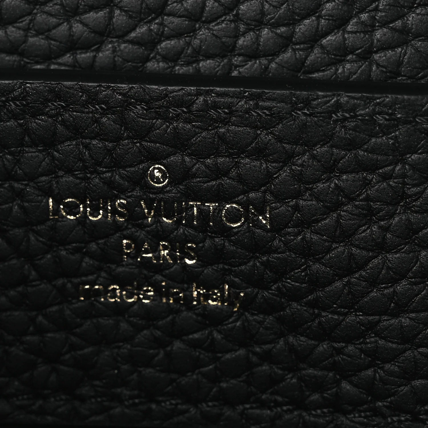 Taurillon Mini Capucines Black - Top Club