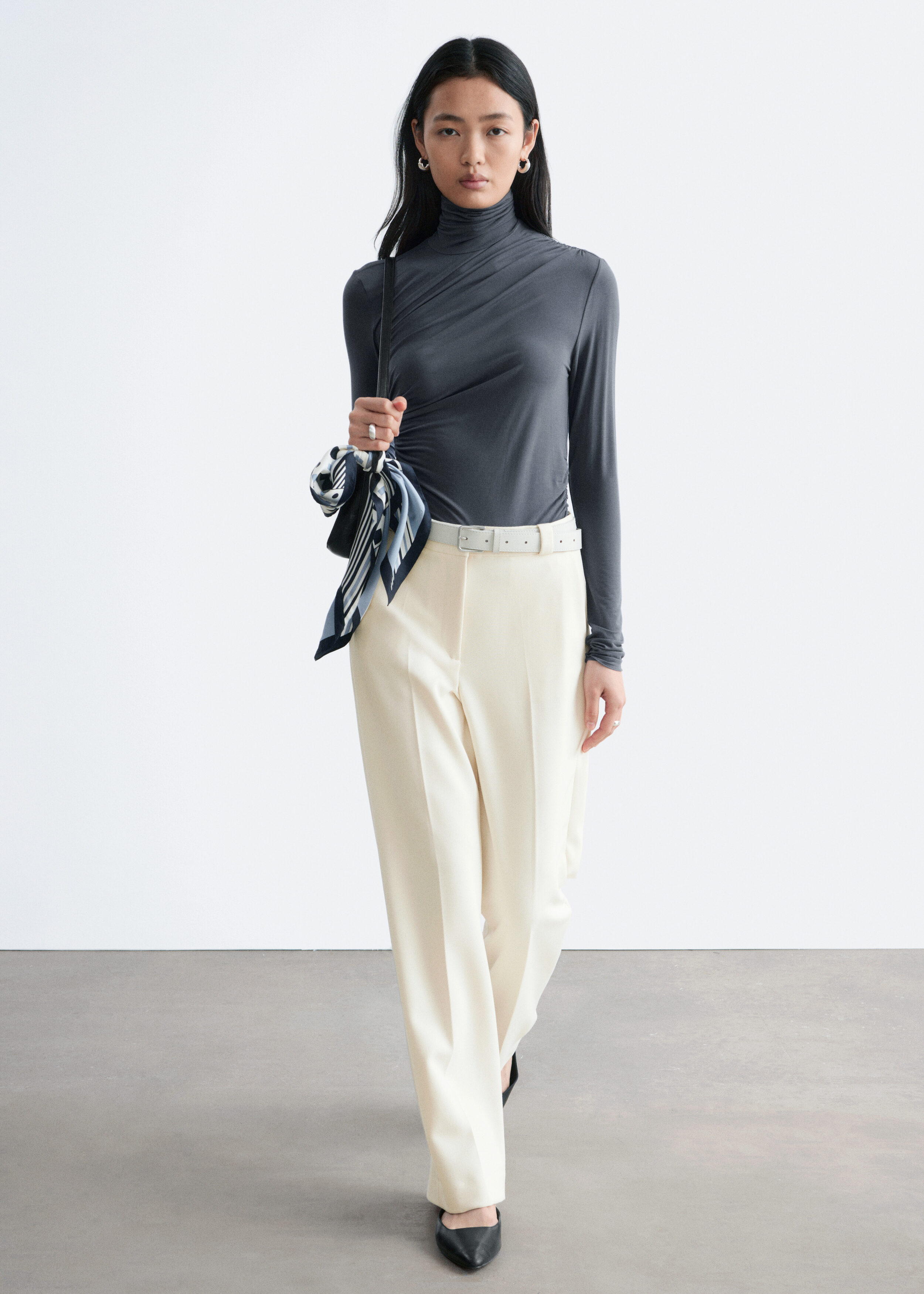 & Other Stories STRAIGHT PRESS-CREASE TROUSERS