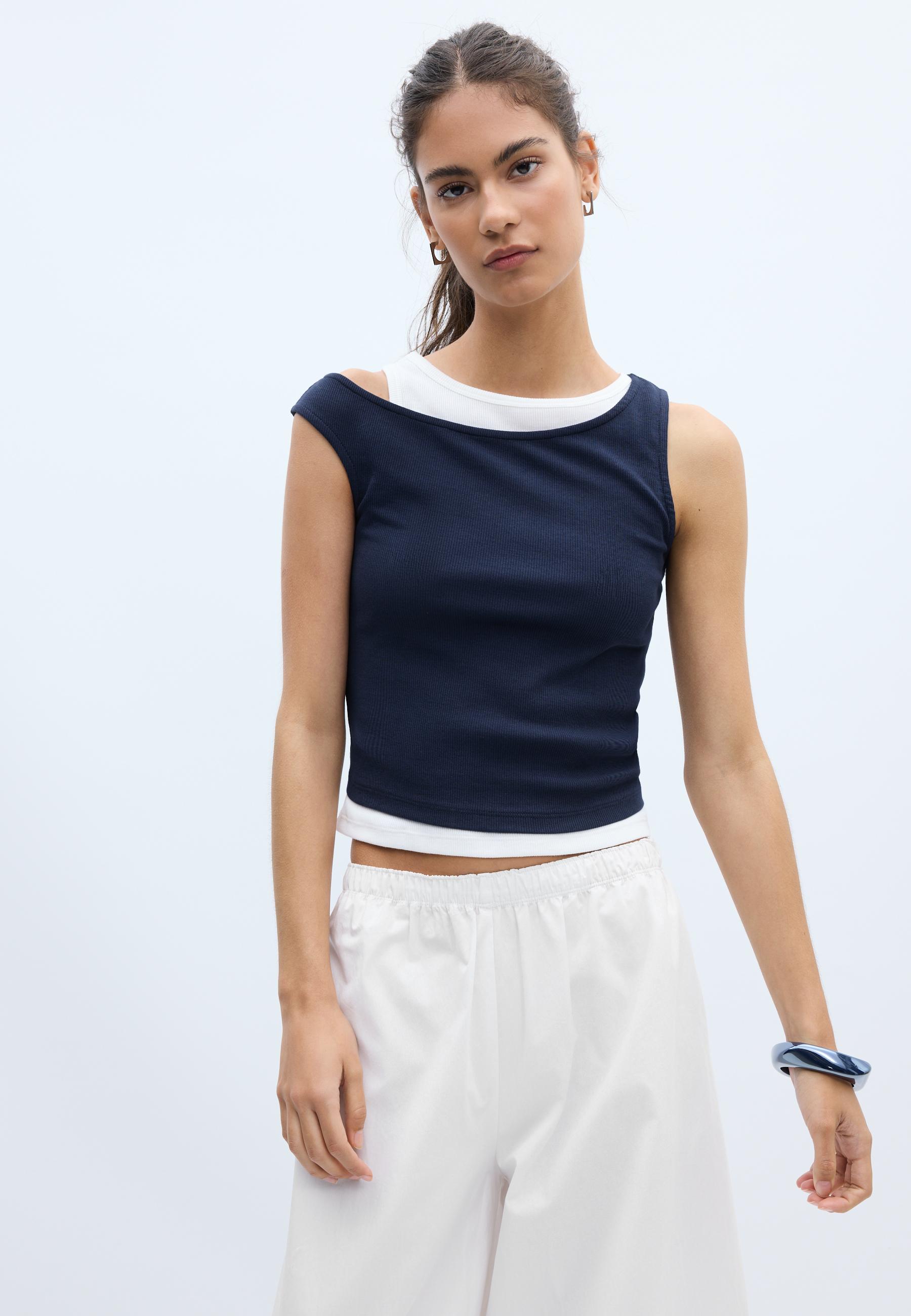 DOUBLE LAYER T-SHIRT