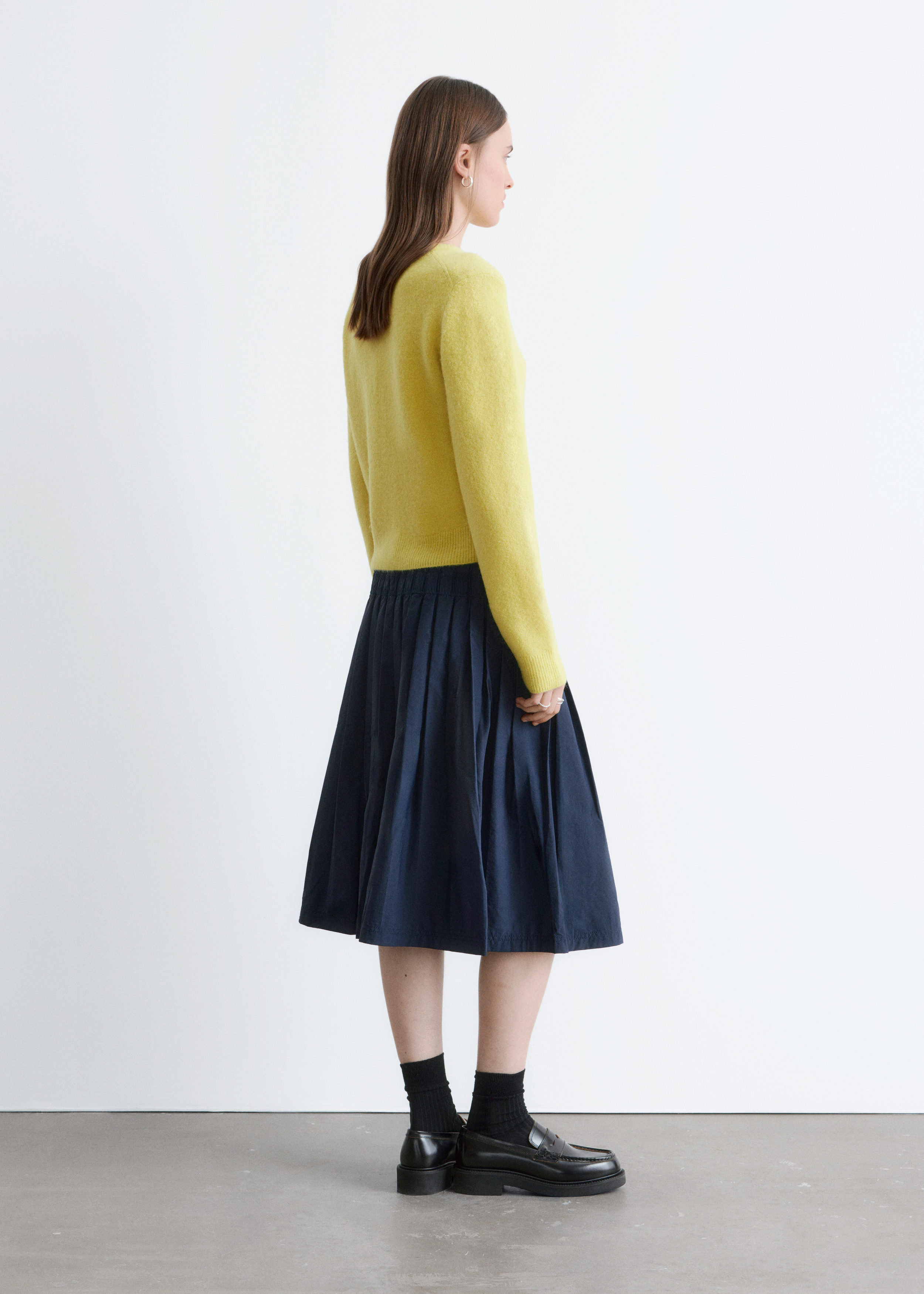 & Other Stories PLEATED MIDI SKIRT