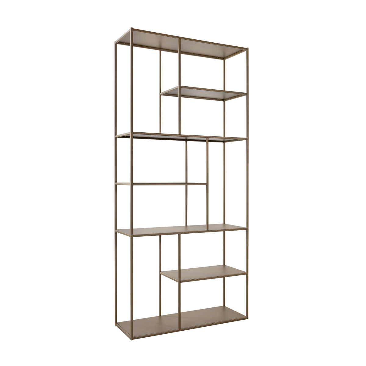Kast Queens H221 cm anodic brons