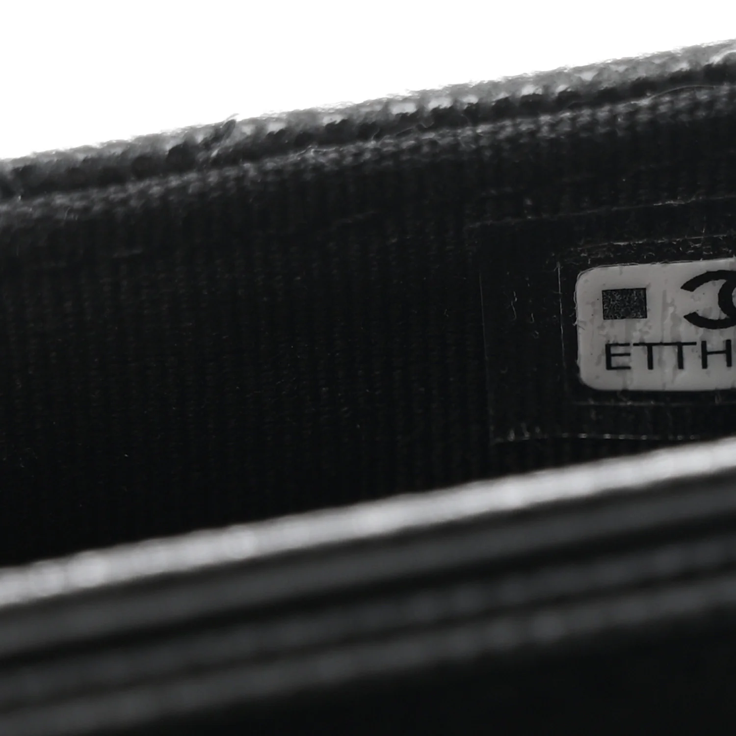 Caviar Quilted Clutch With Chain Black - Top Club