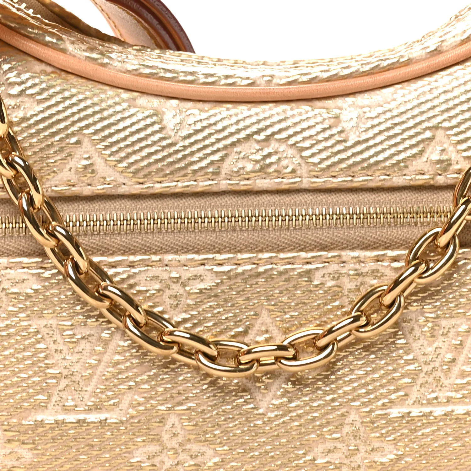 Monogram Jacquard Loop Gold - Top Club