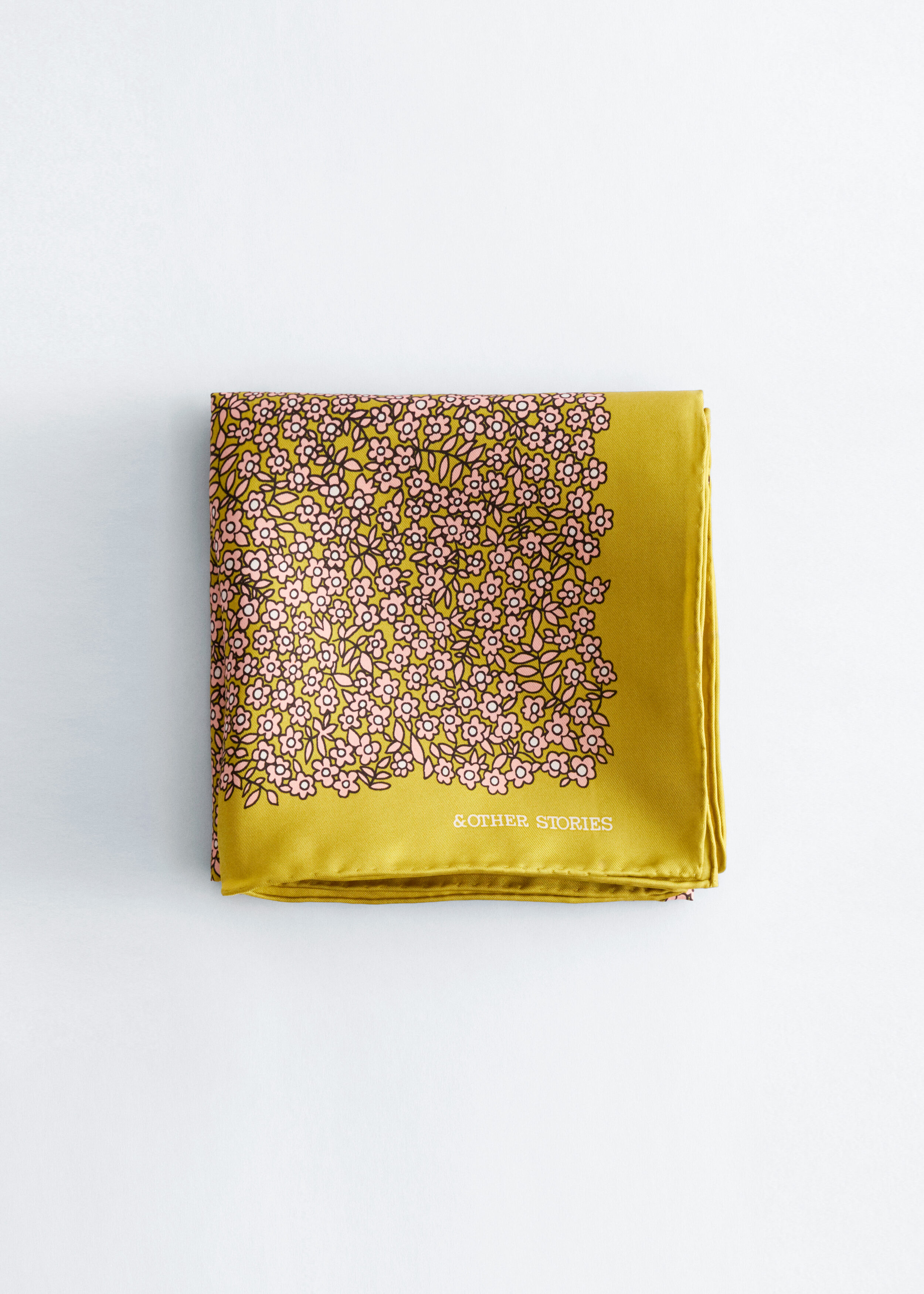 & Other Stories PRINTED SILK SCARF