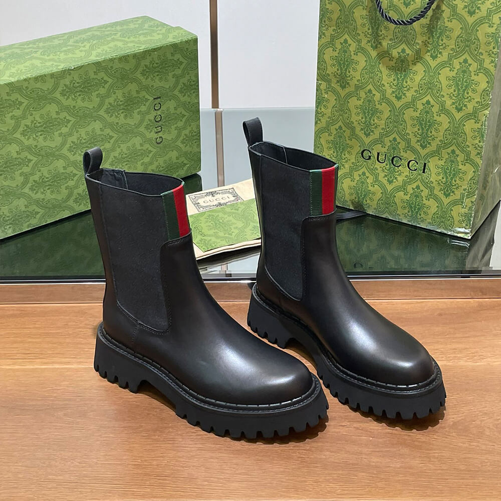 GUCCI Women s boot with Web - Top Club
