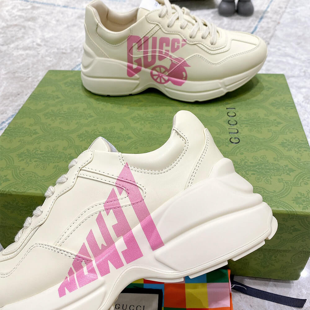 Rhyton Rhyton  Lemon GUCCI  Sneaker - Top Club