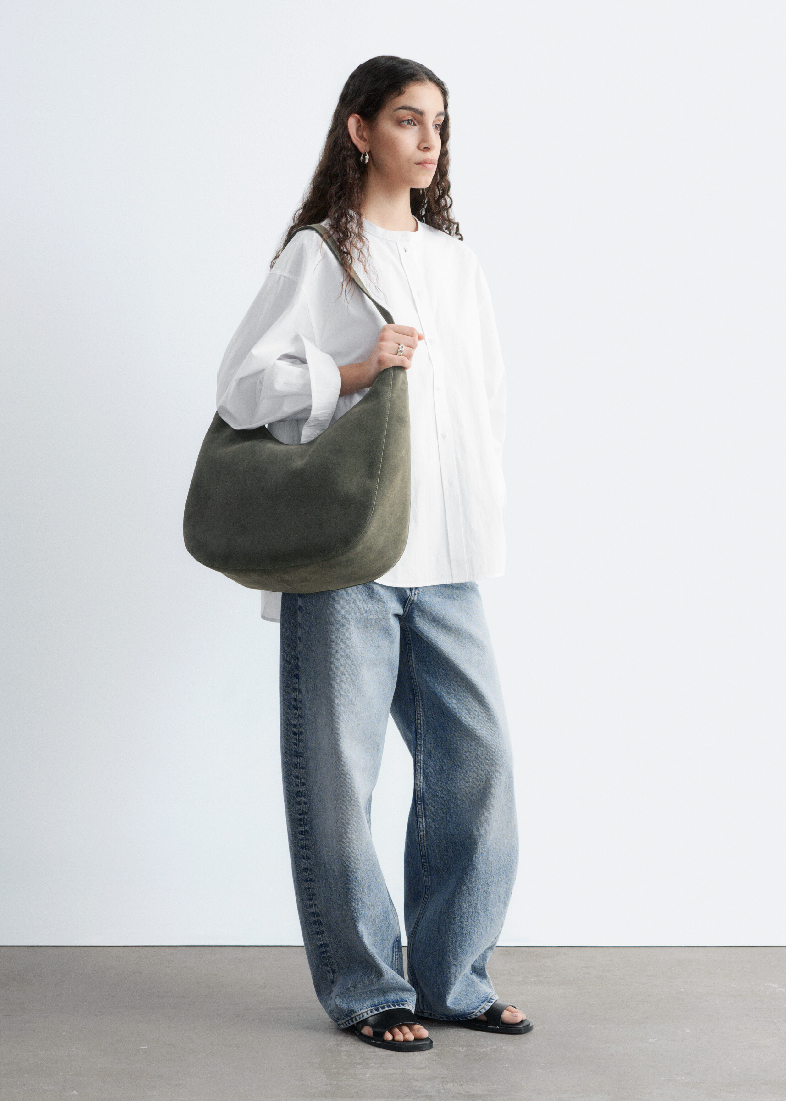 & Other Stories OVERSIZED COTTON SHIRT