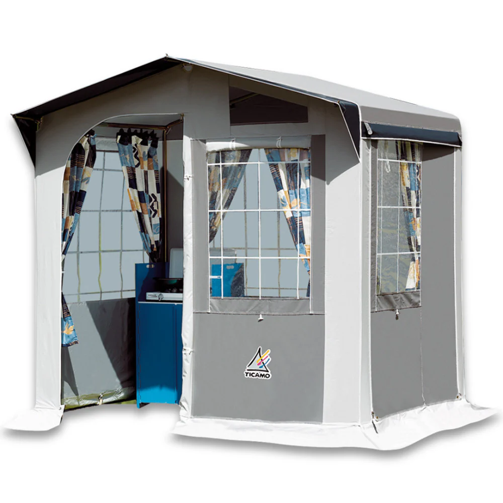 Ticamo FANALS pvc kitchen tent 210 x 145 with lids