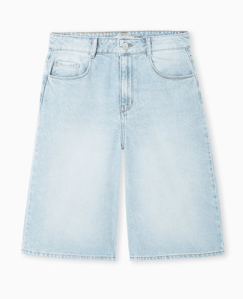 Pimkie Bermuda en jean loose taille regular