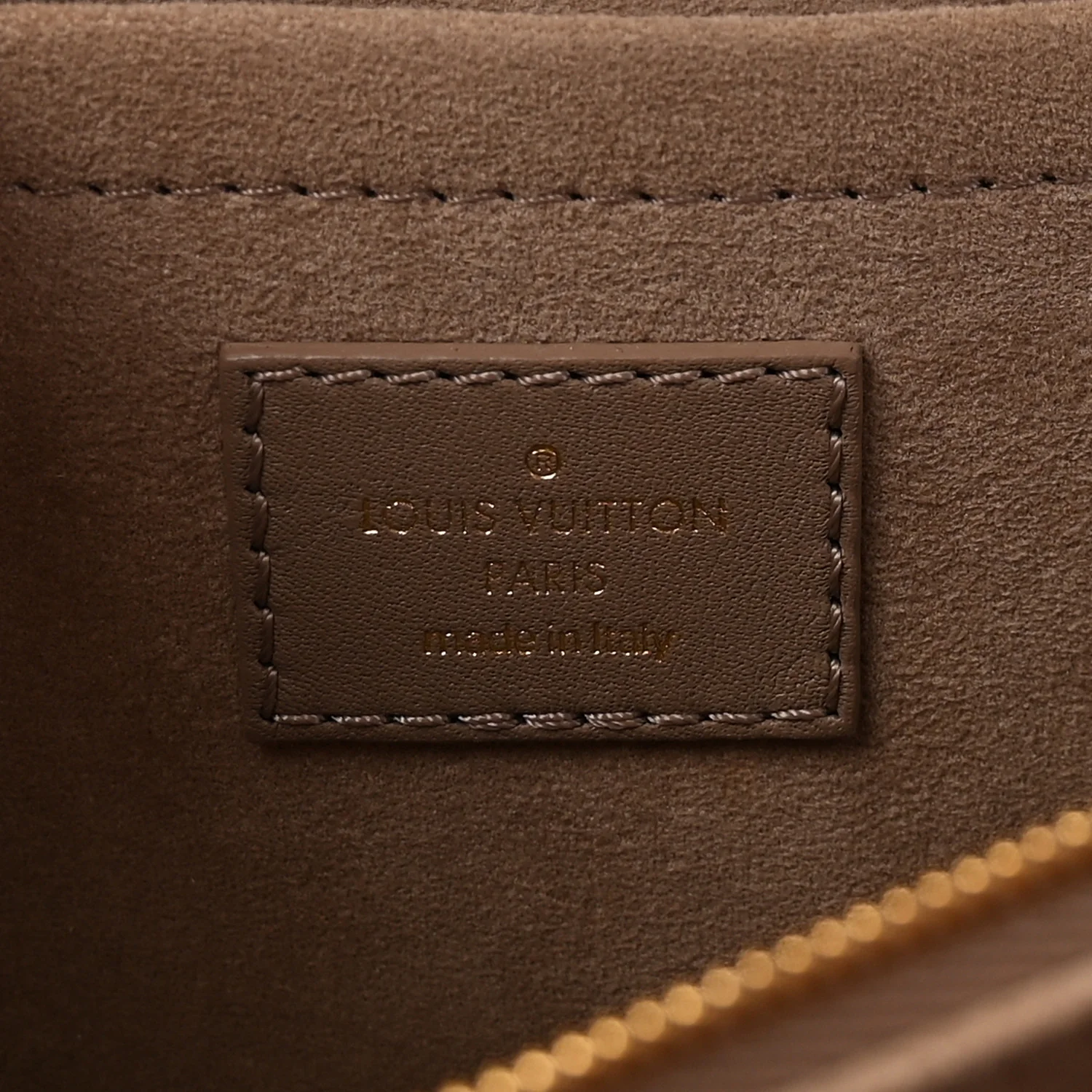 Calfskin LV New Wave Chain Bag Taupe - Top Club