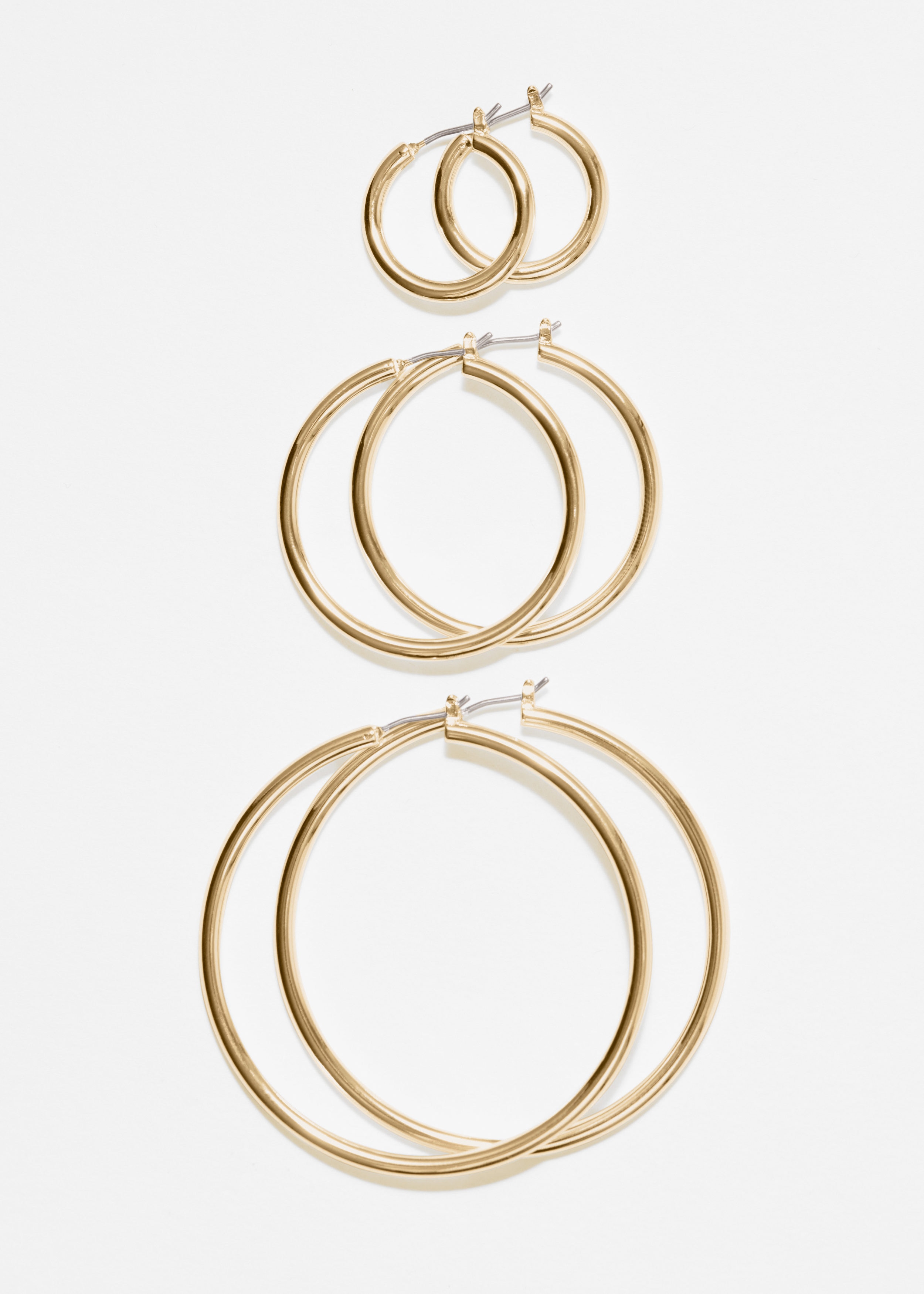 & Other Stories HOOP EARRINGS SET