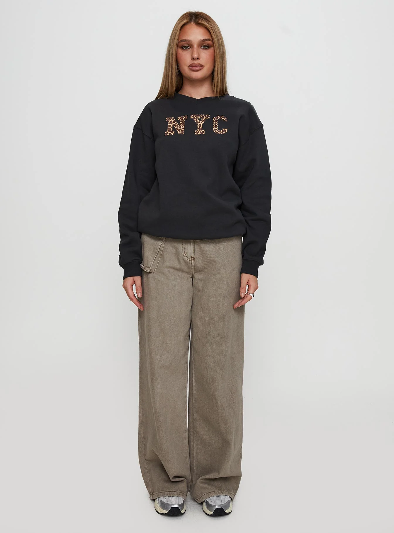 Wild In NYC Sweater Black