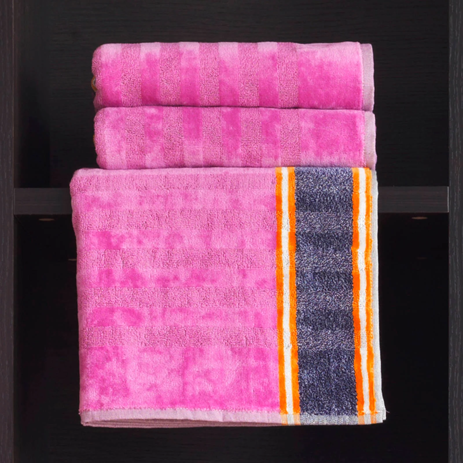 Telo Bagno In Cotone Elodie 95X150 Fuxia Carrara