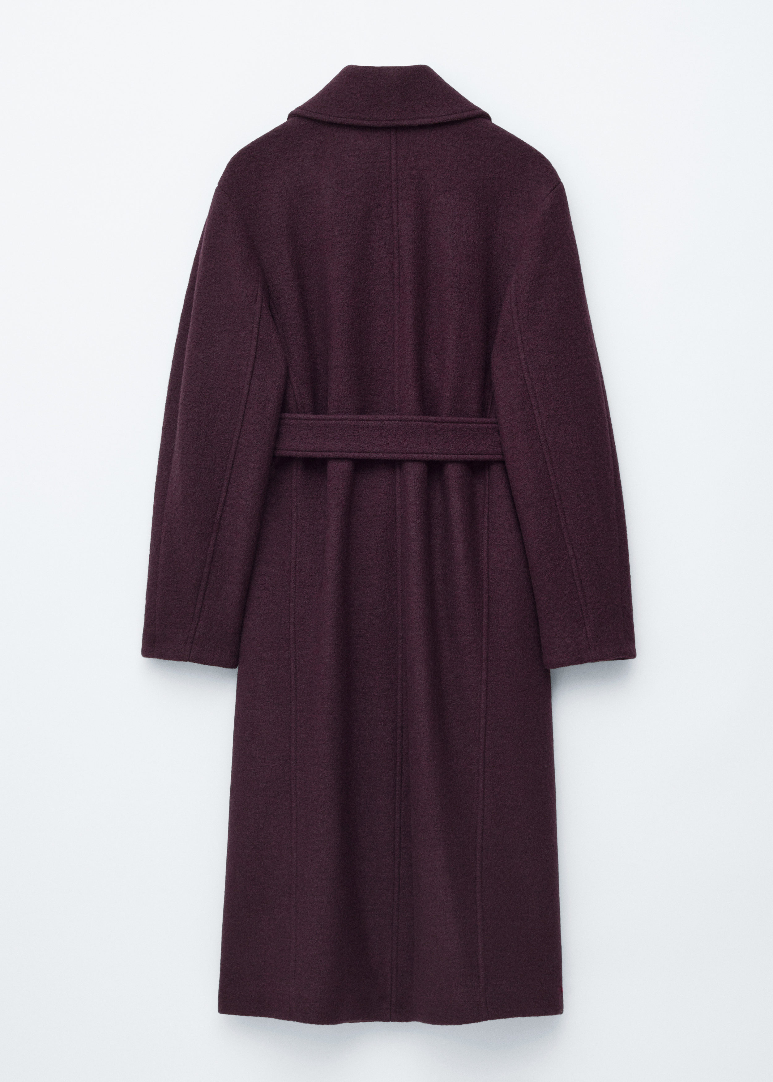 & Other Stories VOLUMINOUS BELTED WOOL COAT