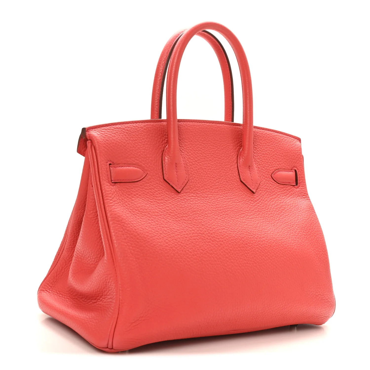 Taurillon Clemence Birkin 30 Geranium - Top Club