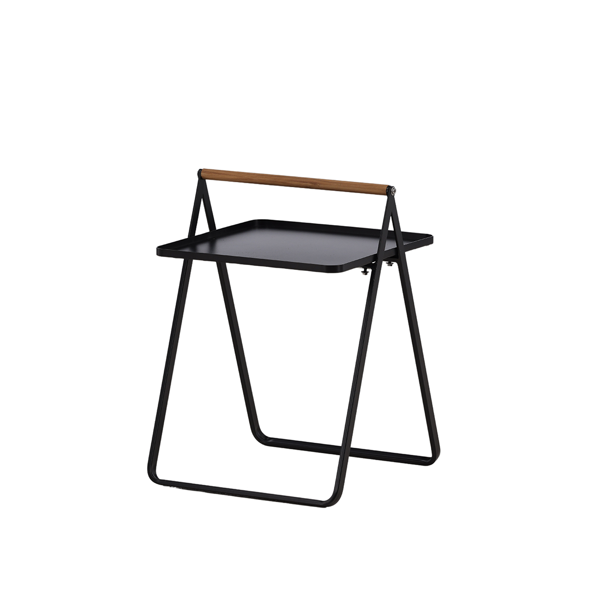 Tuin bijzettafel Ylva - 45 x 45 cm Zwart