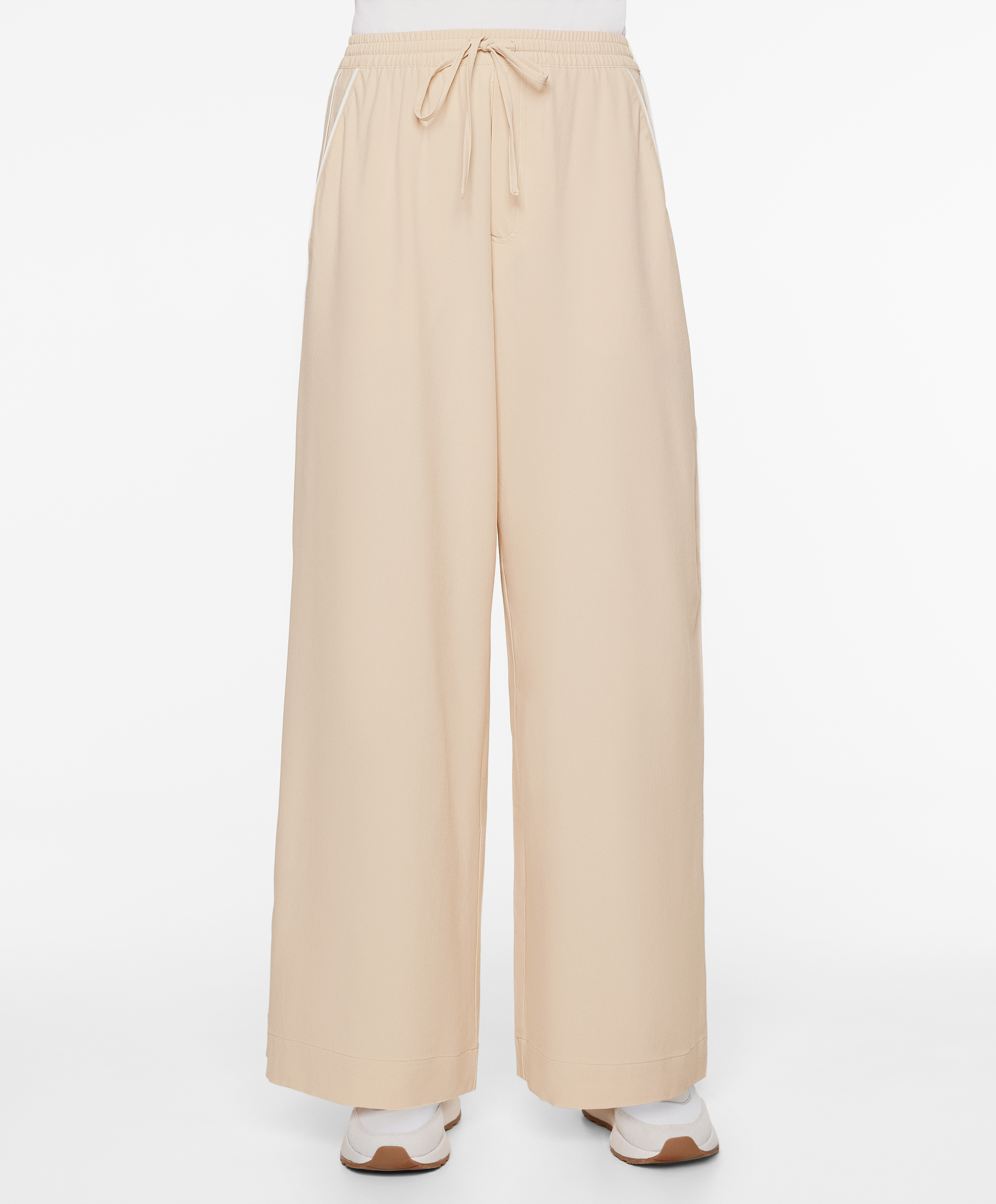OYSHO Water-repellent straight-leg trousers