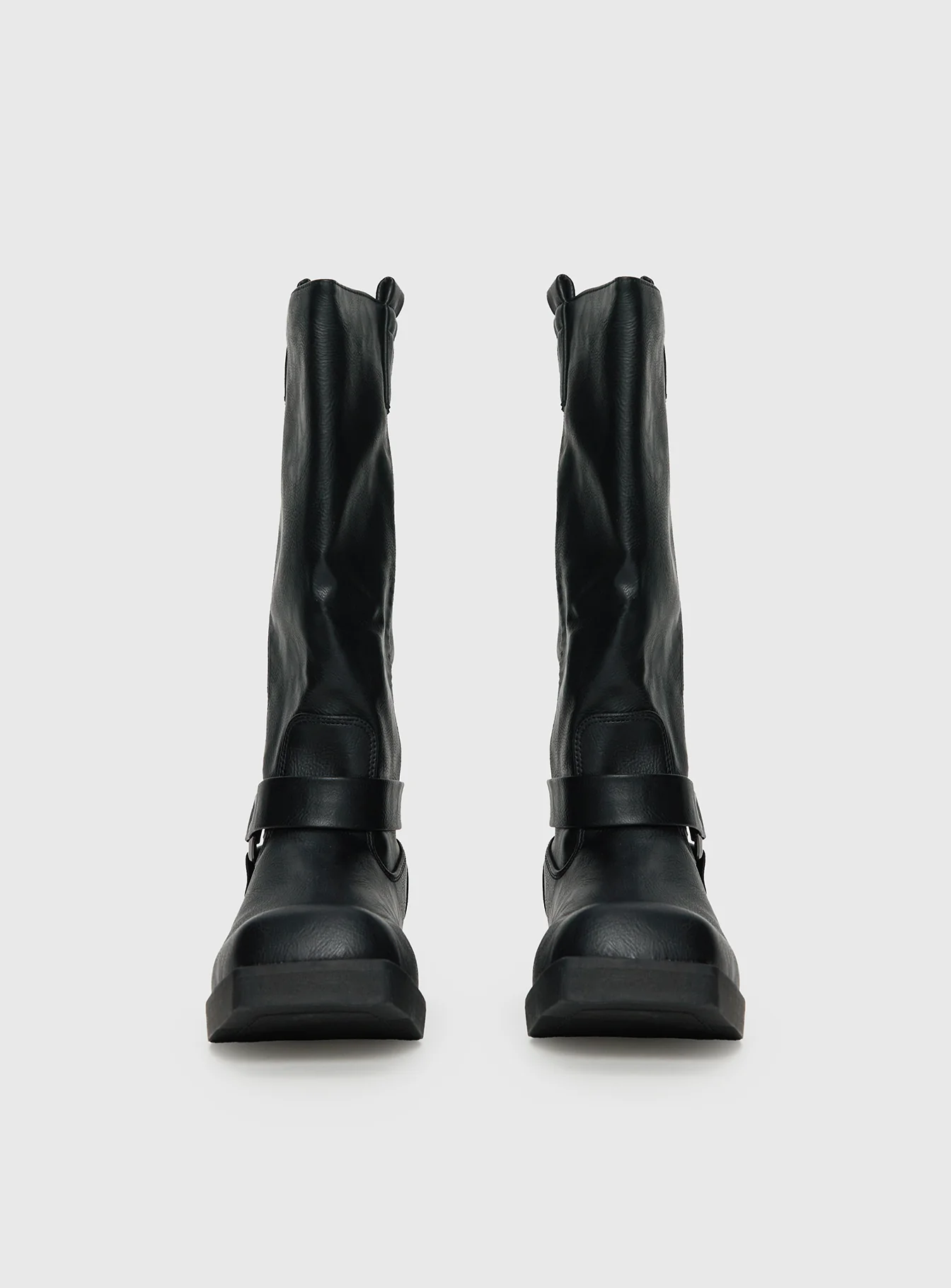 Wrecked Western Boots Black