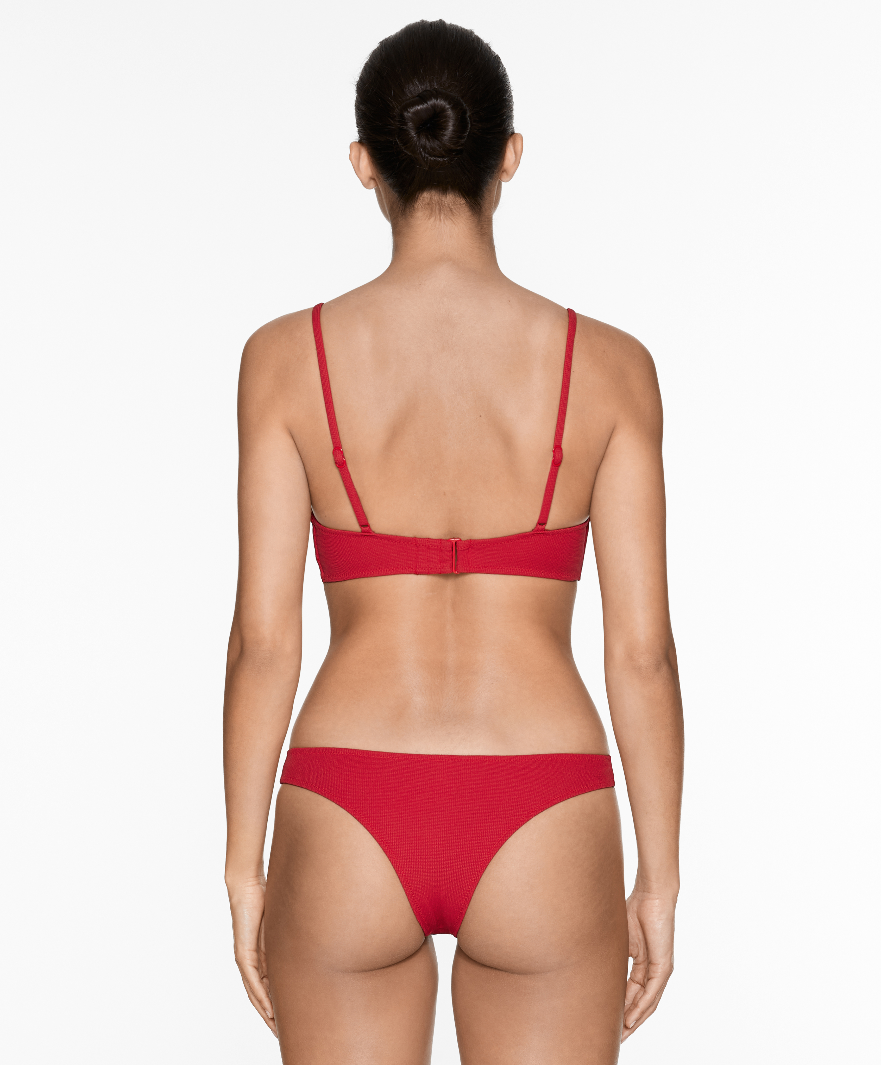 OYSHO U-cut piqué Brazilian bikini briefs