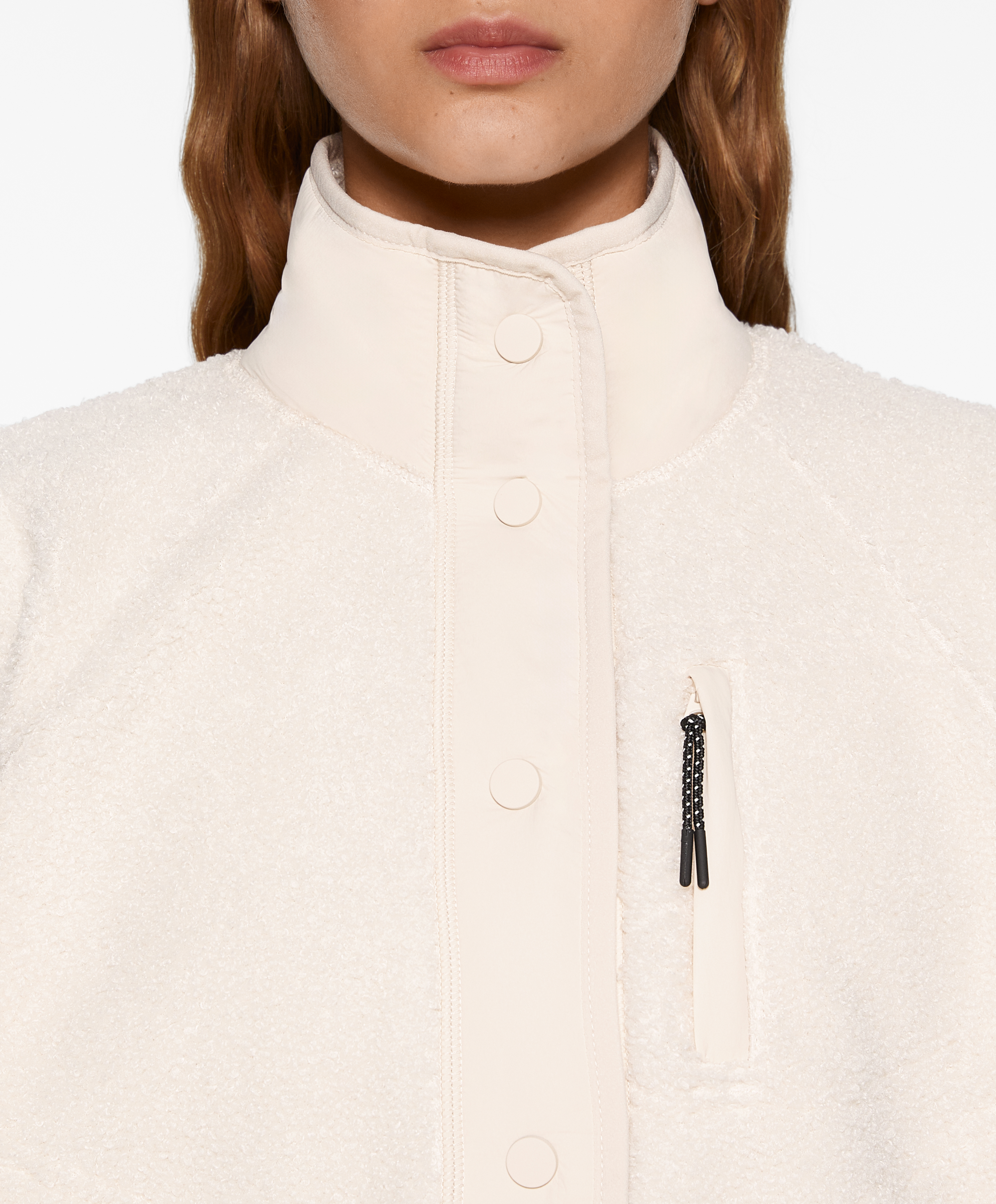 OYSHO Faux-shearling jacket