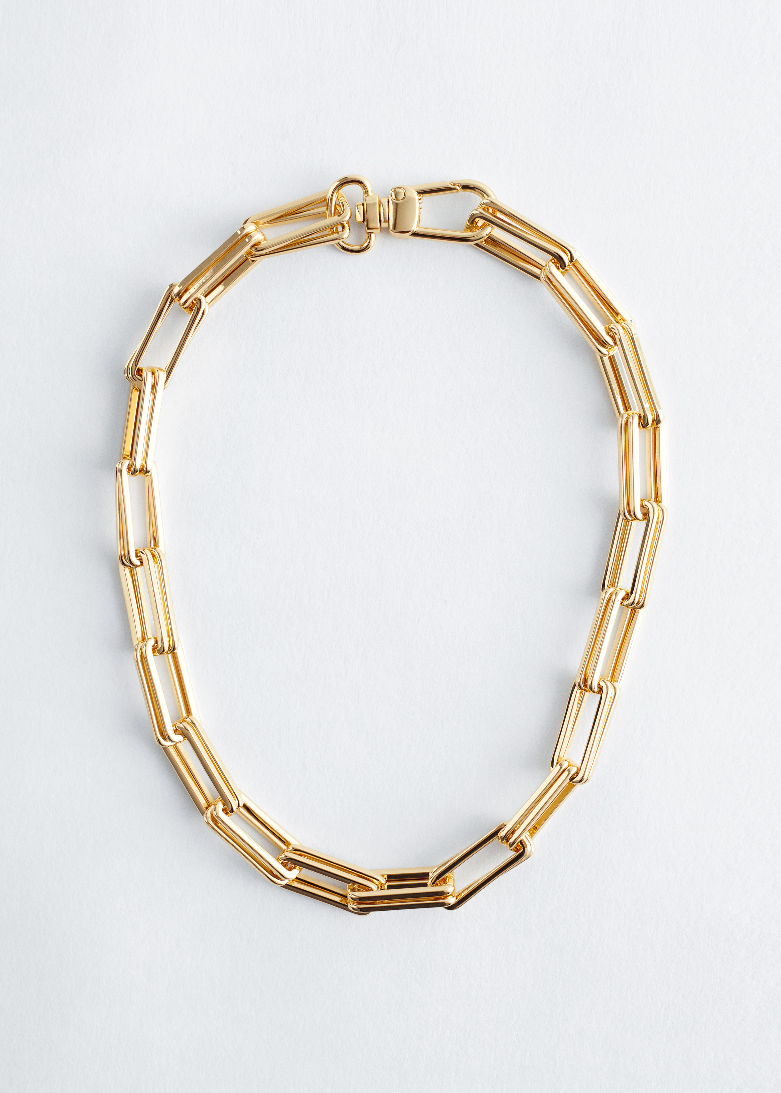 & Other Stories CHUNKY CHAIN LINK NECKLACE