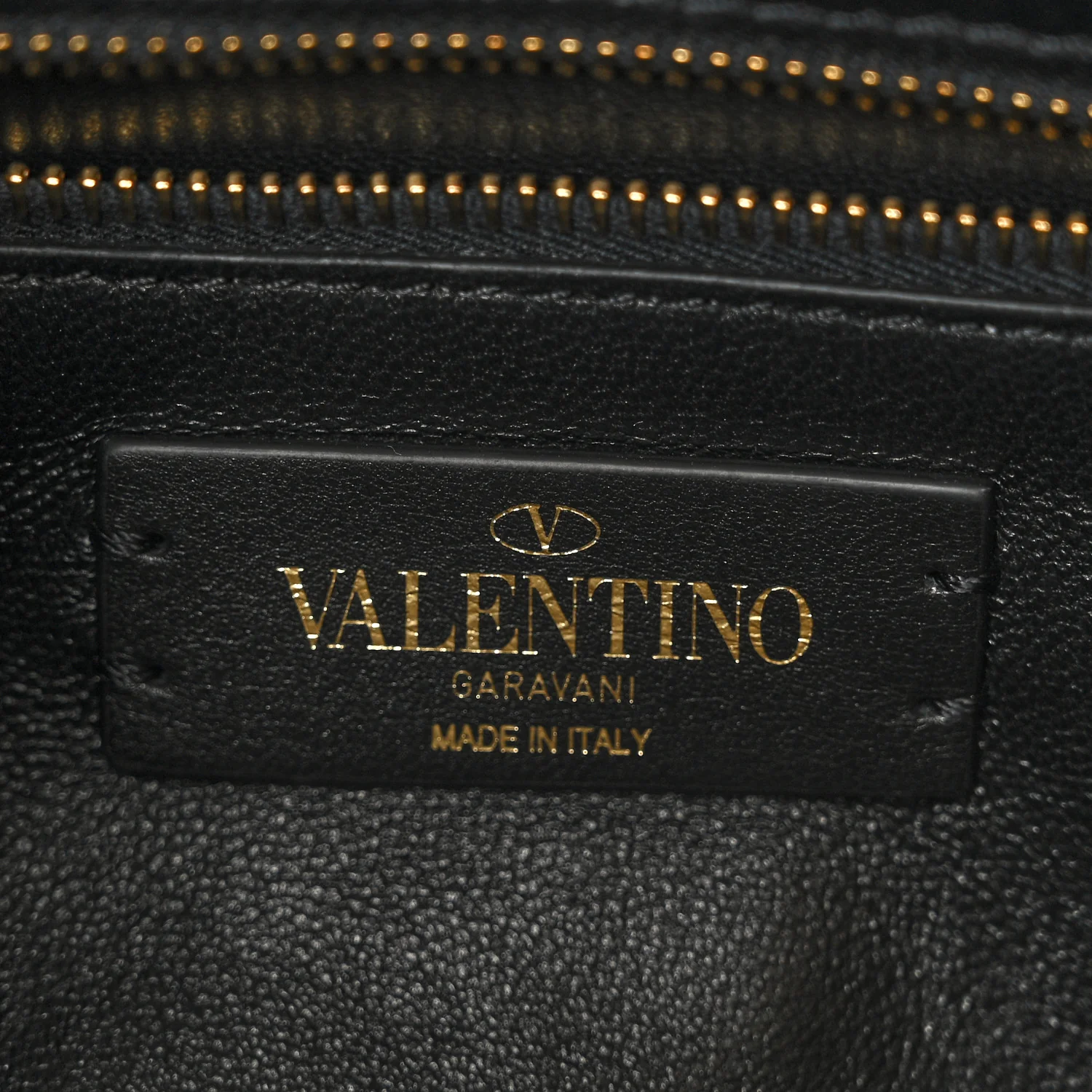 Nappa Medium Roman Stud Shoulder Bag Black - Top Club