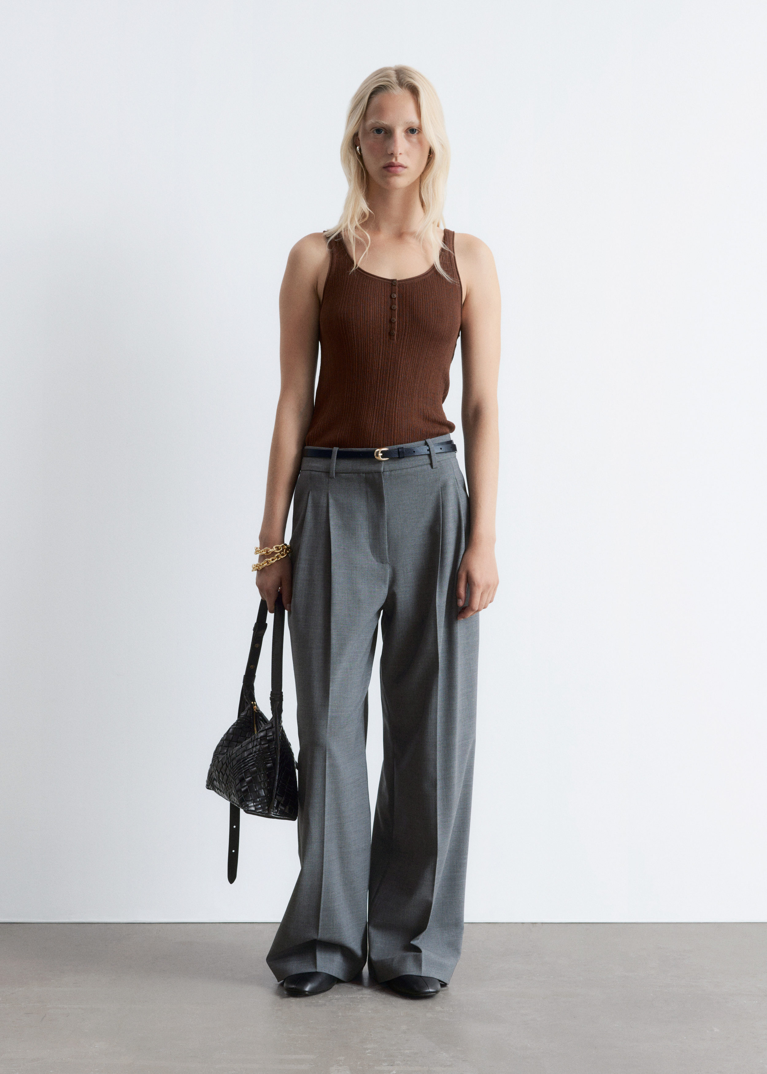 & Other Stories TAILORED WOOL TROUSERS