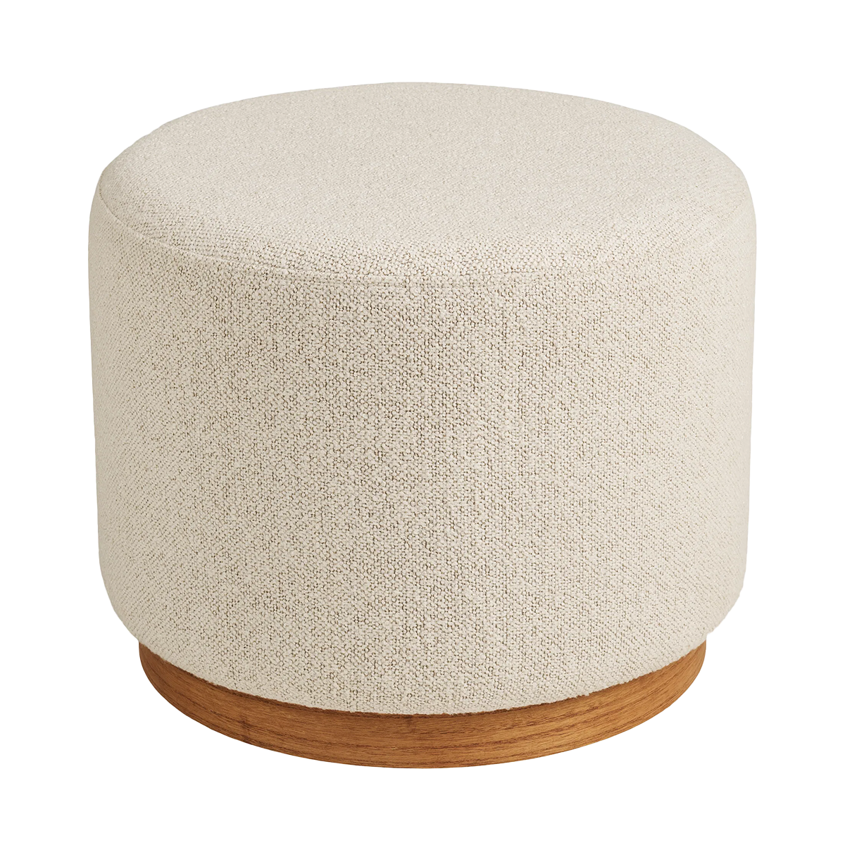 Poef Dawn zand Ø50 cm