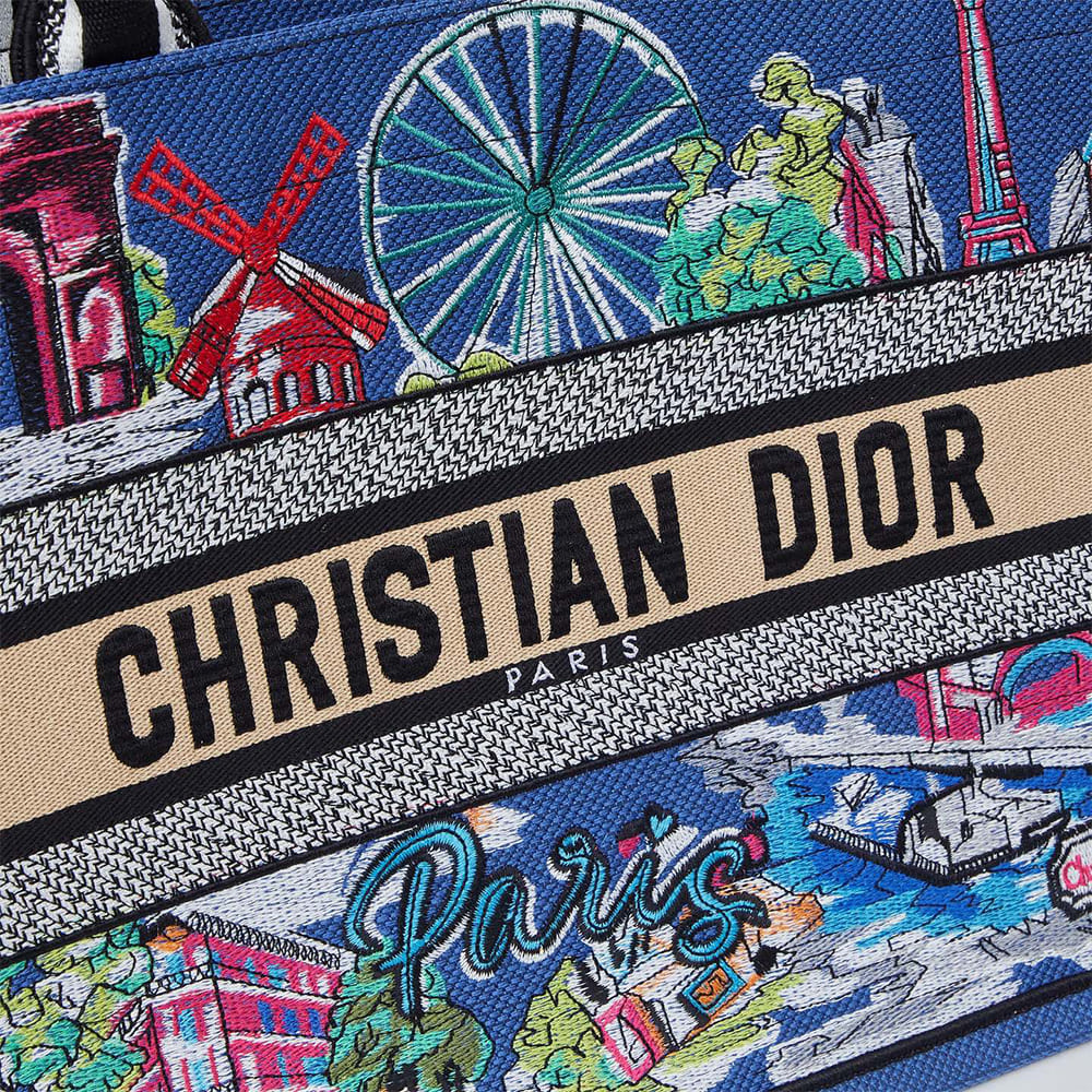 Dior Souvenir Medium Dior Book Tote - Top Club